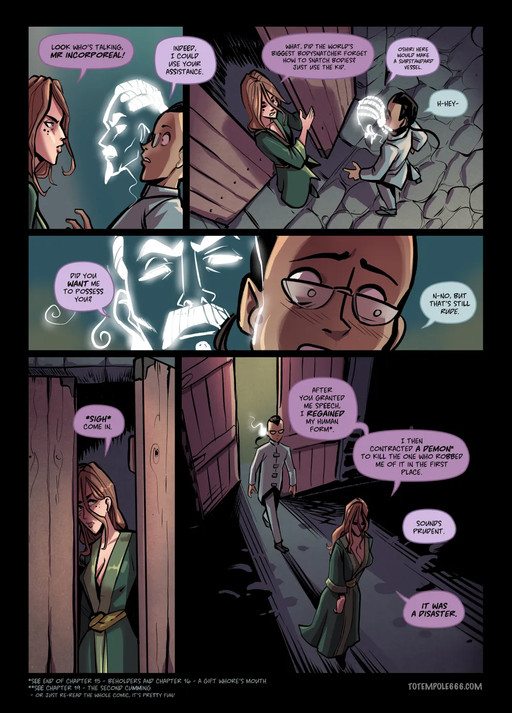 The Cummoner - 29 . The Cummoner - Double Teamed - Chapter 29 [Totempole] - Page 54