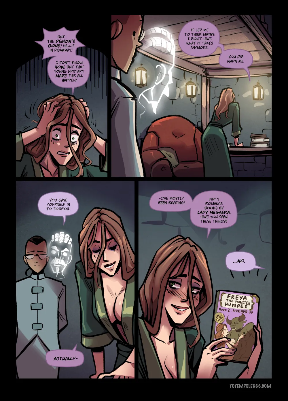 The Cummoner - 29 . The Cummoner - Double Teamed - Chapter 29 [Totempole] - Page 55