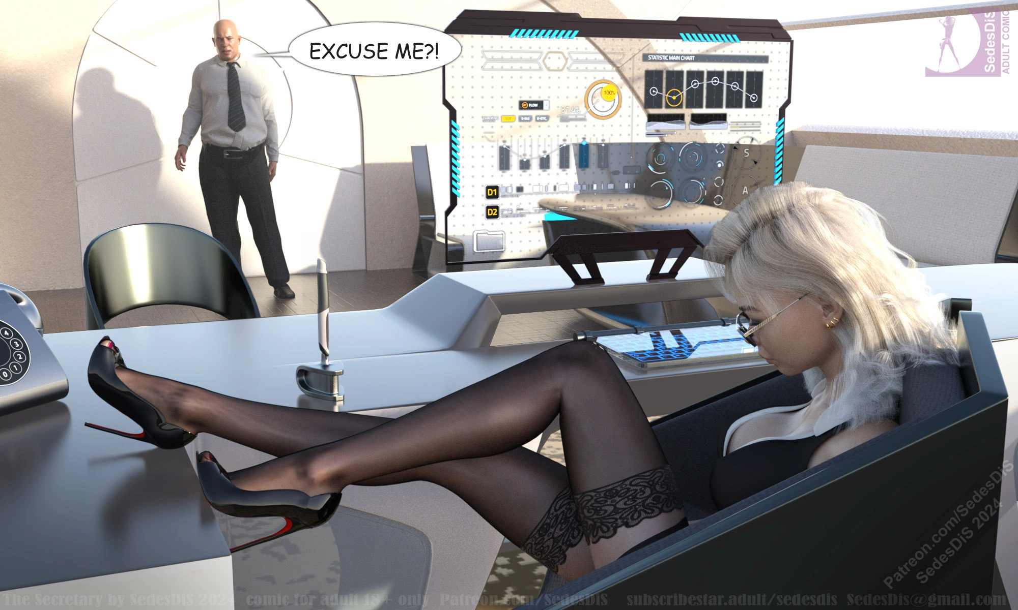 The Secretary New Boss [SedesDiS] - The Secretary New Boss - Page 4