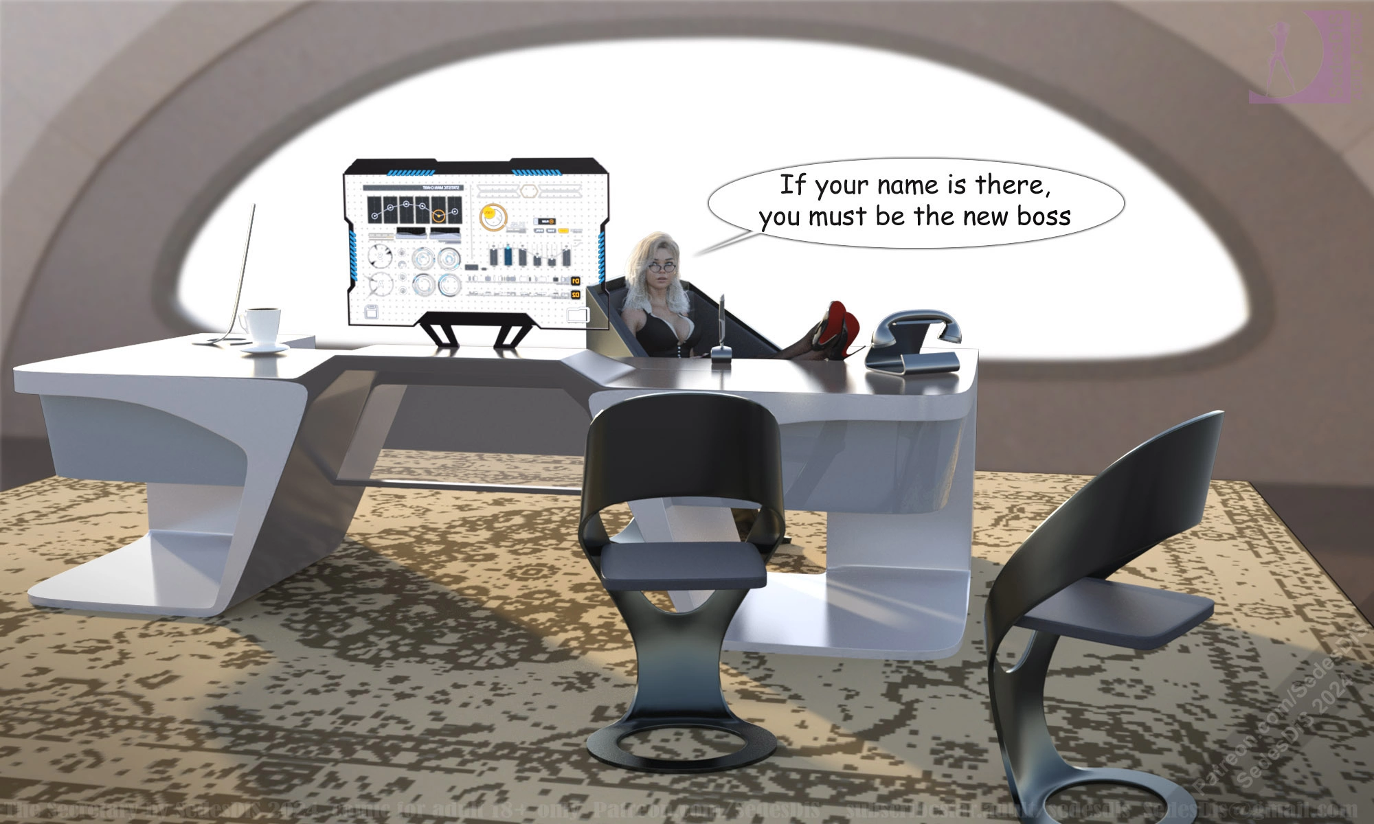 The Secretary New Boss [SedesDiS] - The Secretary New Boss - Page 7