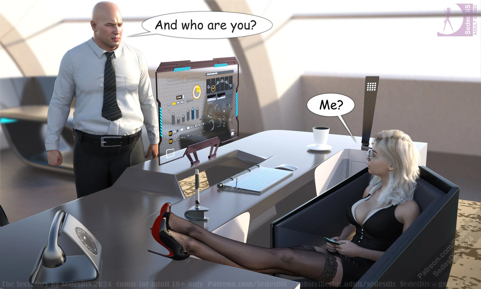 The Secretary New Boss [SedesDiS] - The Secretary New Boss - Page 8