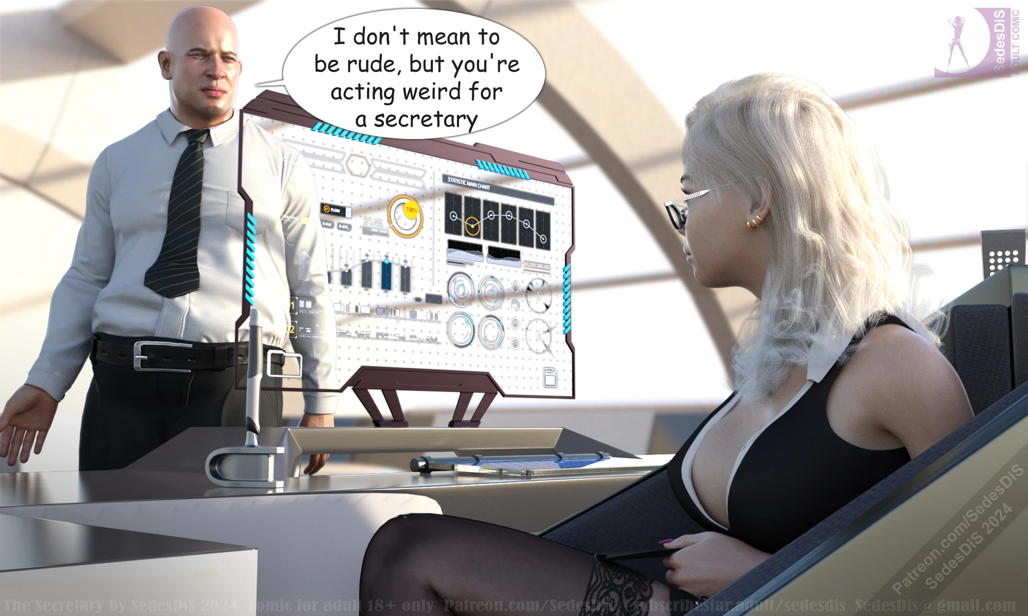 The Secretary New Boss [SedesDiS] - The Secretary New Boss - Page 11