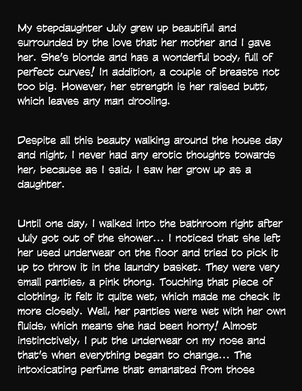 Animated Tales [WC | TF] - SNIFFING THE STEPDAUGHTER'S PANTIES - Page 2