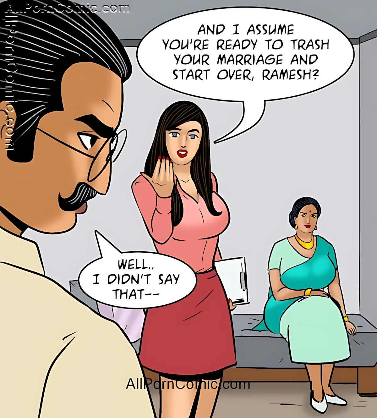 Velamma All Episodes Comics - 99 . Velamma - Episode 99 - Marriage Counseling - Page 15