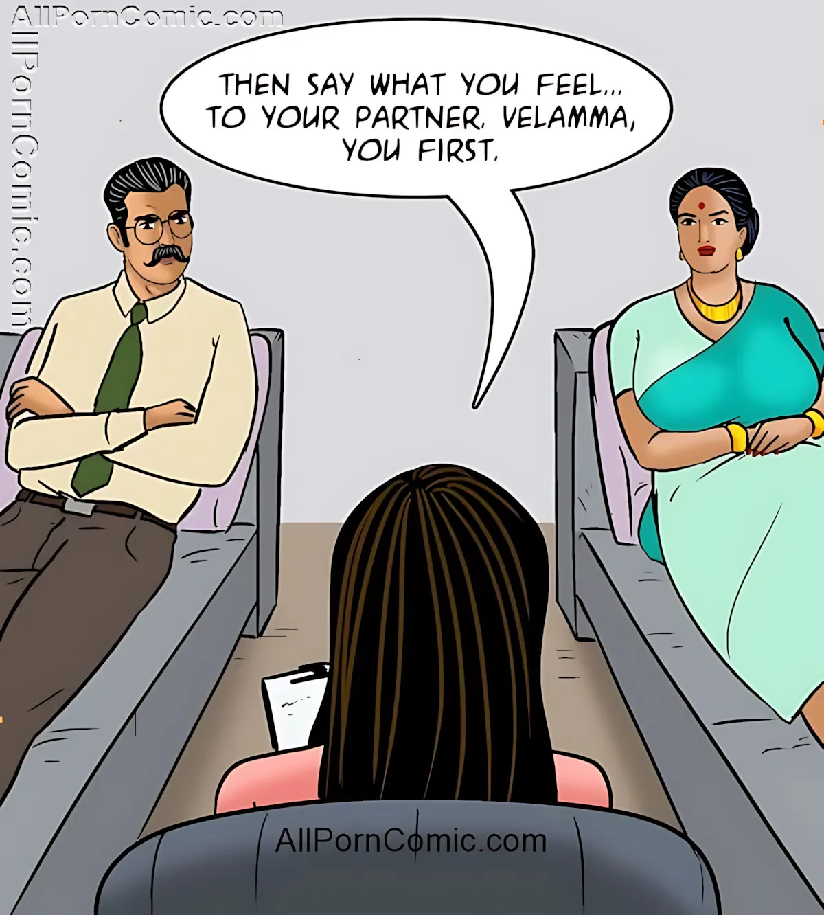 Velamma All Episodes Comics - 99 . Velamma - Episode 99 - Marriage Counseling - Page 16