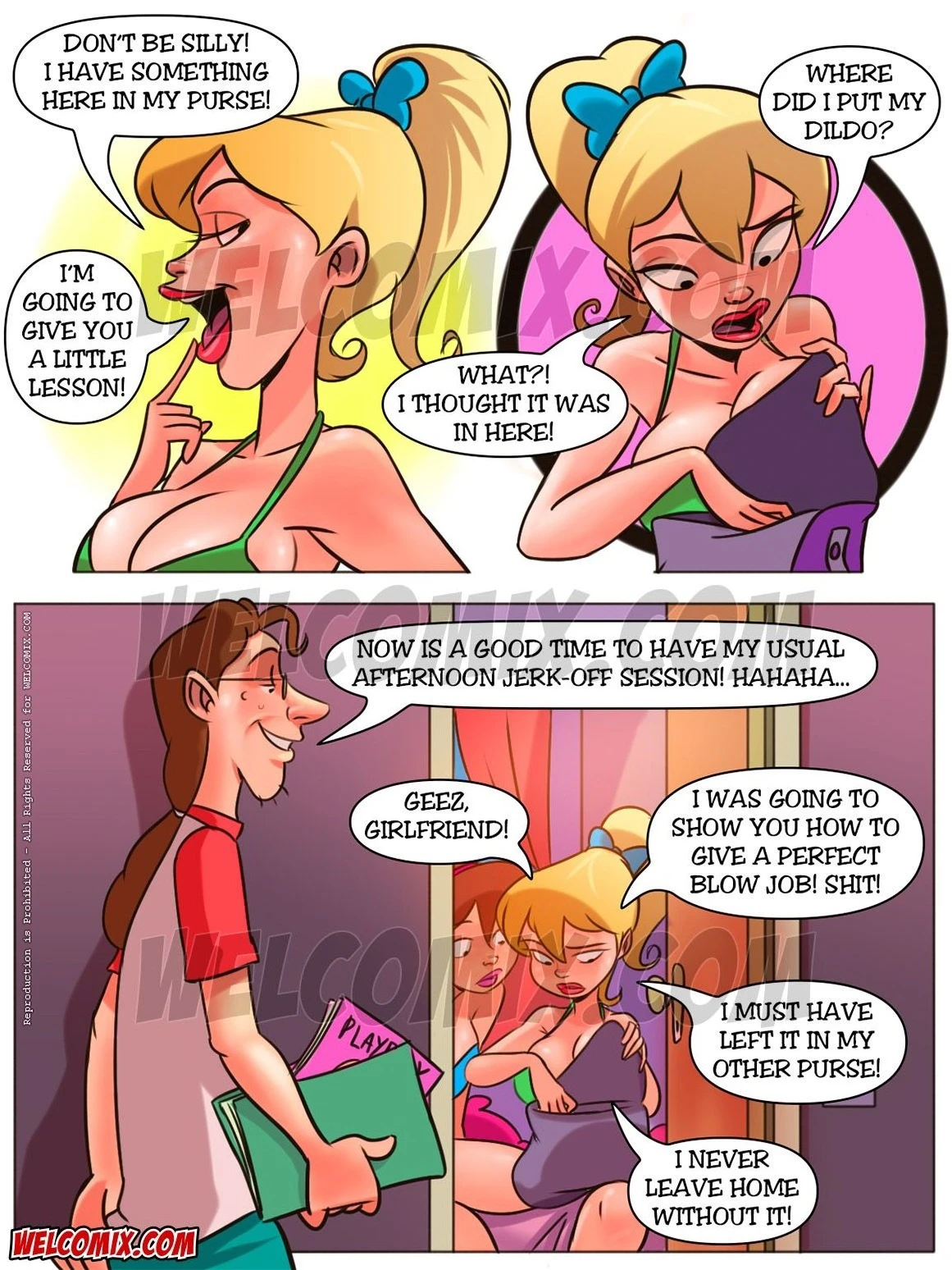 Naughty Fam [WC | TF] - 5 . Naughty Fam - Learning With Her Girlfriend - Chapter 5 [WC - TF] - Page 3