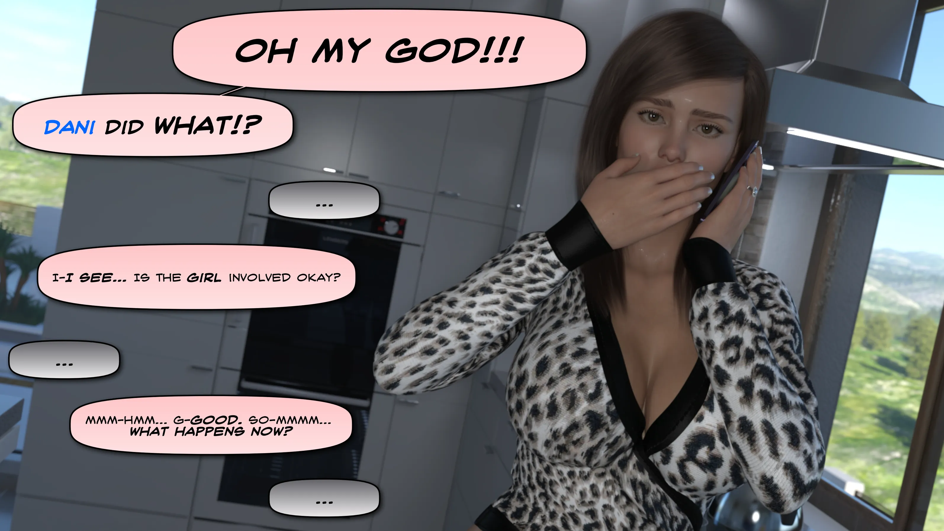 Wicked Pervert with a Big Cock! - 1 . Wicked Pervert with a Big Cock! - Chapter 1 [3DK-x] - Page 8