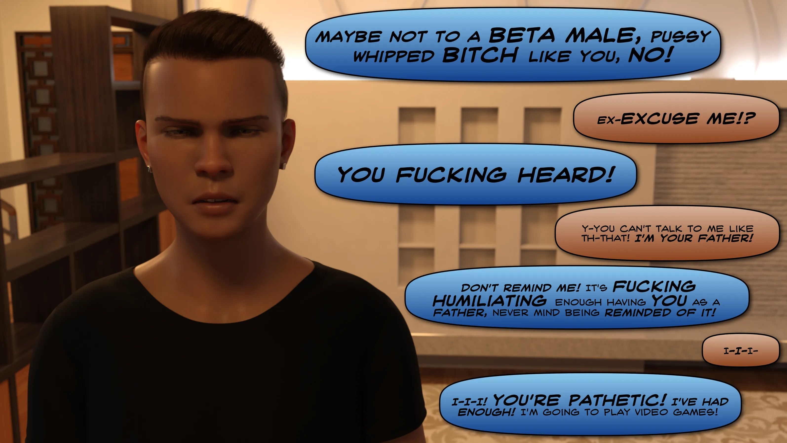 Wicked Pervert with a Big Cock! - 1 . Wicked Pervert with a Big Cock! - Chapter 1 [3DK-x] - Page 13