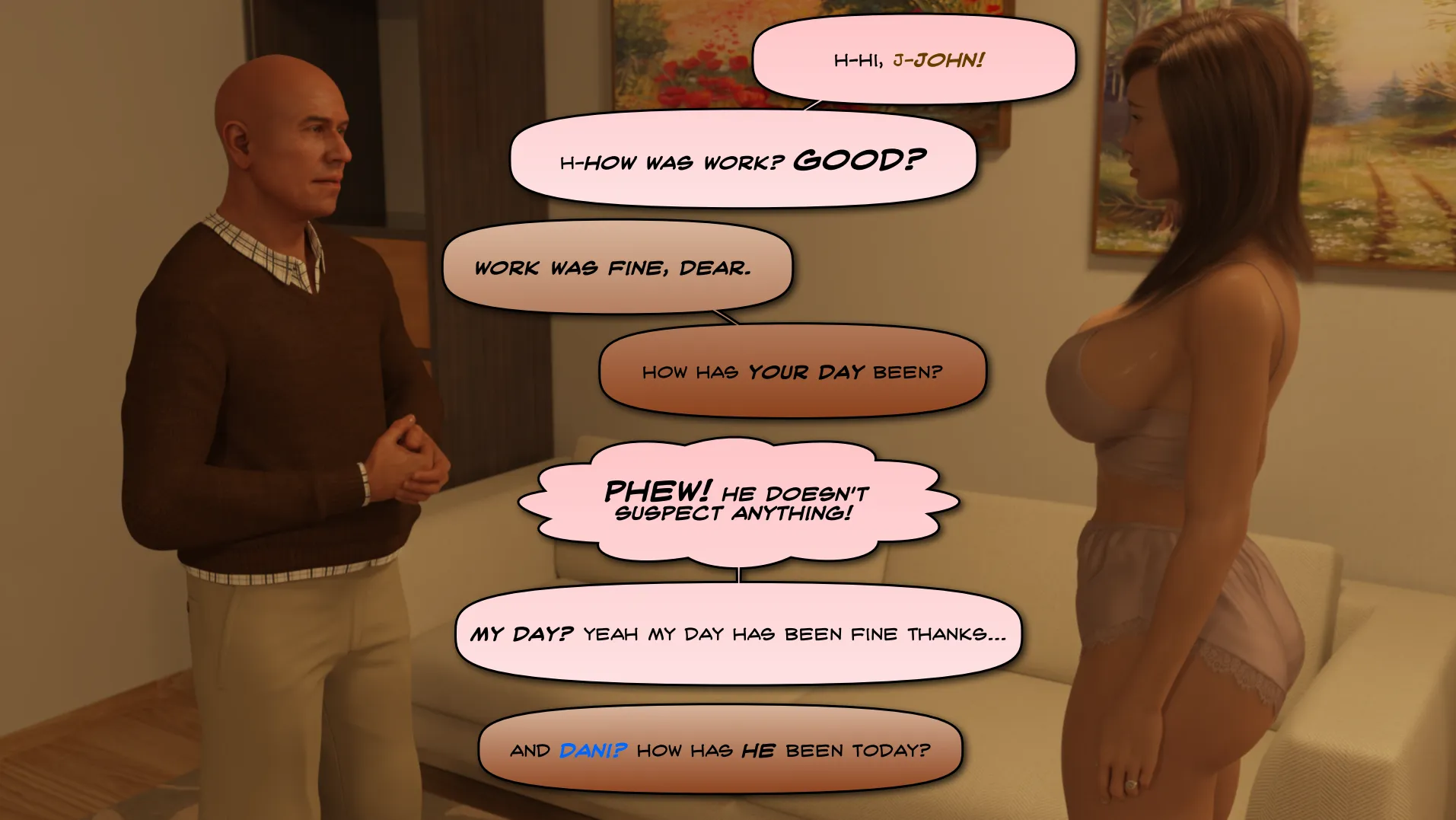 Wicked Pervert with a Big Cock! - 1 . Wicked Pervert with a Big Cock! - Chapter 1 [3DK-x] - Page 87