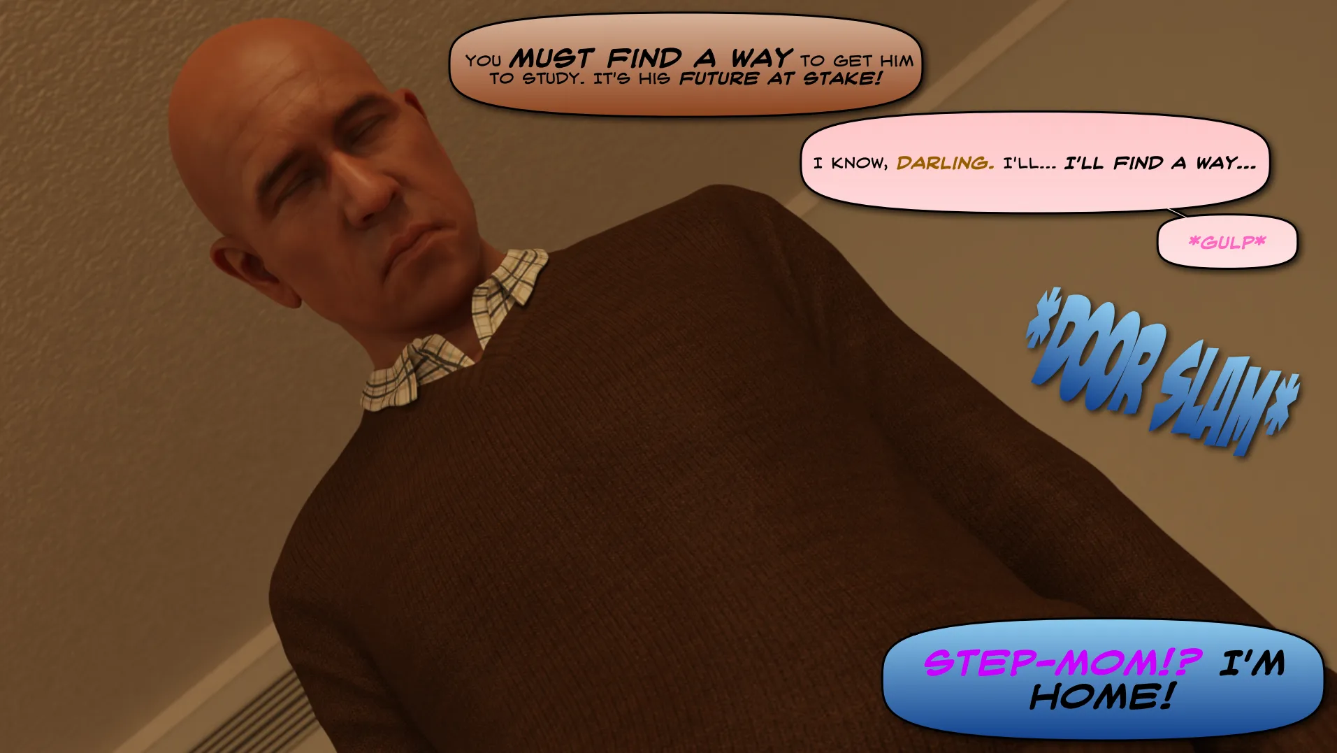 Wicked Pervert with a Big Cock! - 1 . Wicked Pervert with a Big Cock! - Chapter 1 [3DK-x] - Page 91