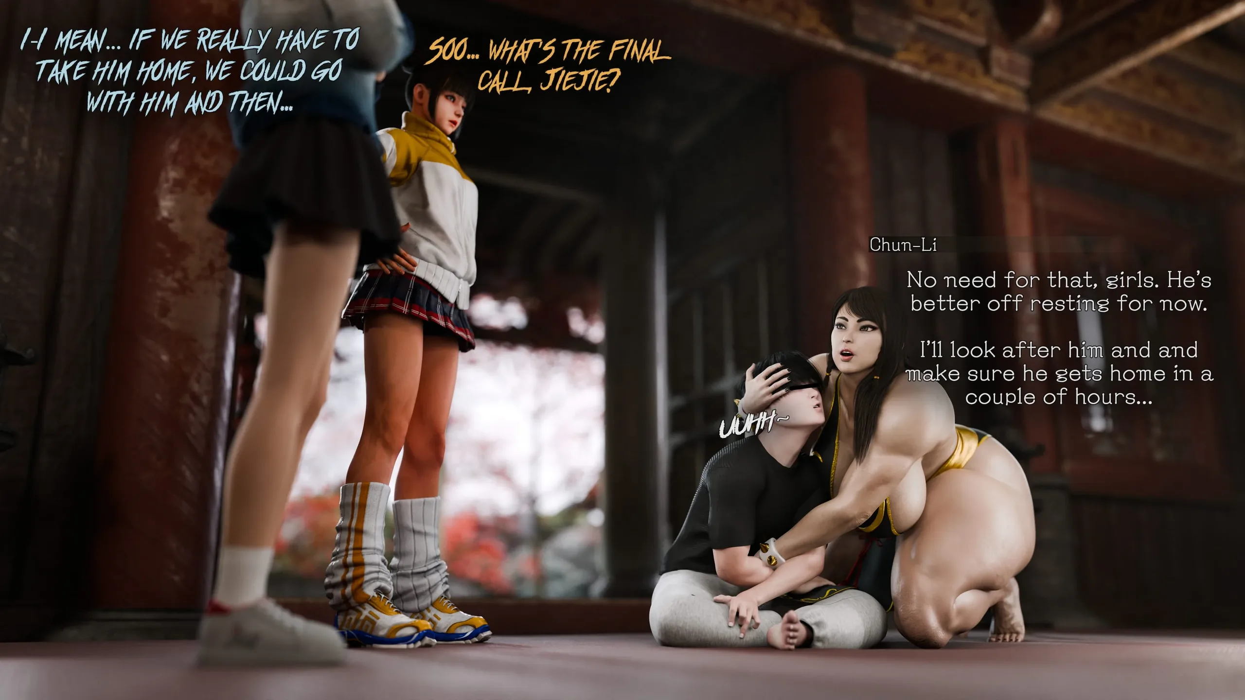 Chun-Li (Street Fighter) - 7 . Chun-Li's Favorite Student 3 - Chapter 7 (Street Fighter) - Page 61