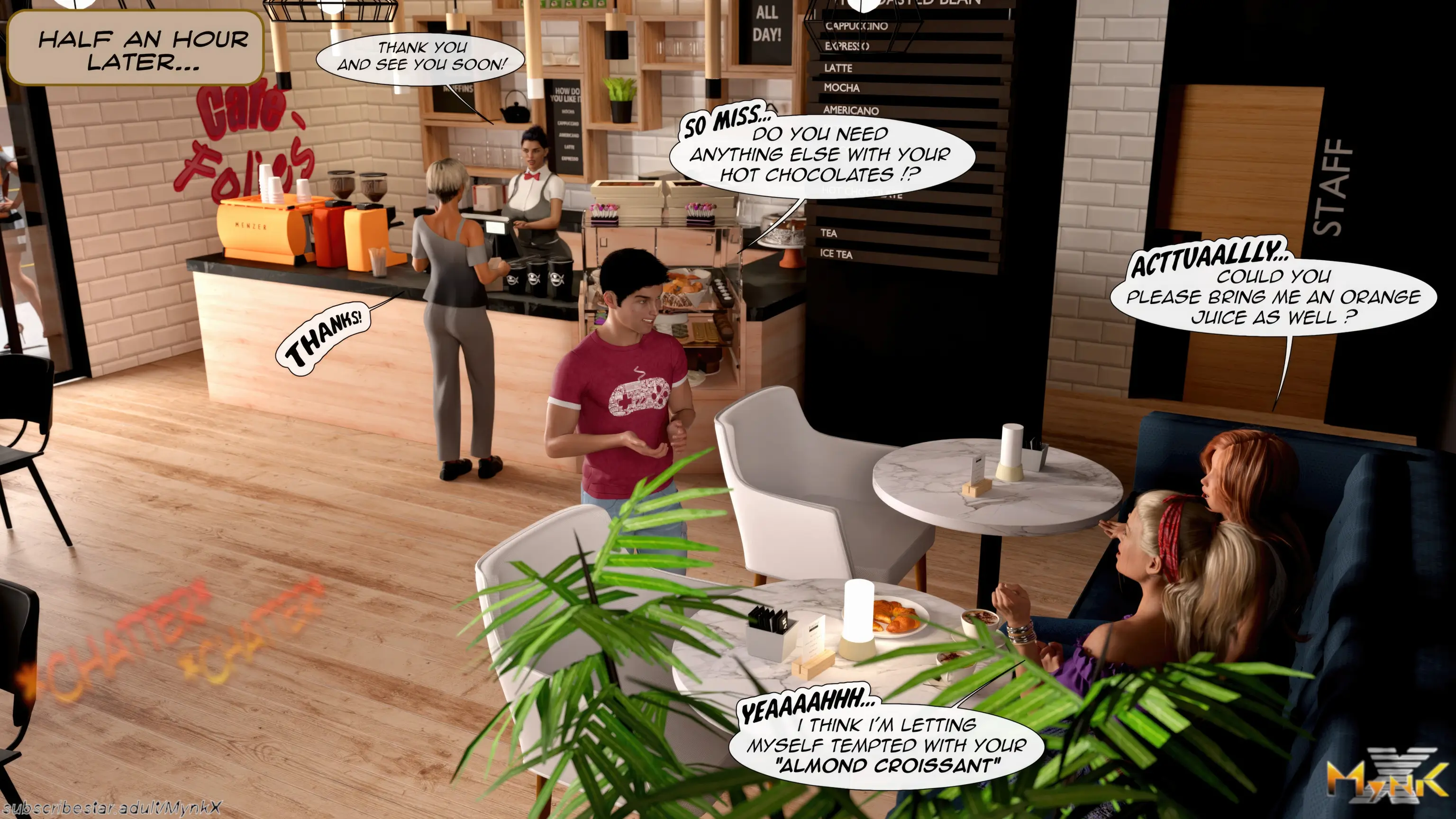 Cafe Folies [Mynk 3DX] - 10 . Cafe Folies - Chapter 10 [Mynk_3DX] - Page 22