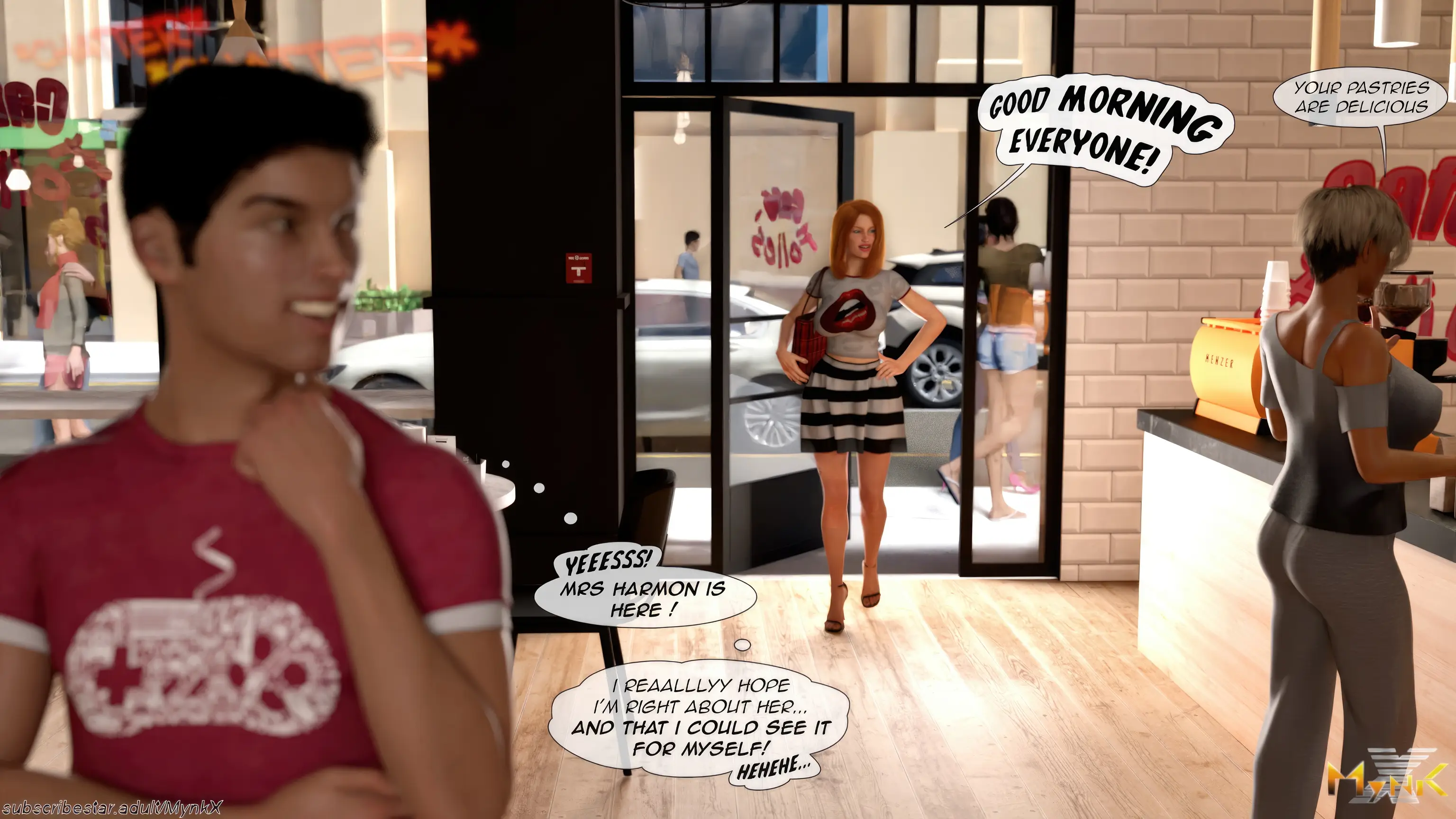 Cafe Folies [Mynk 3DX] - 10 . Cafe Folies - Chapter 10 [Mynk_3DX] - Page 23