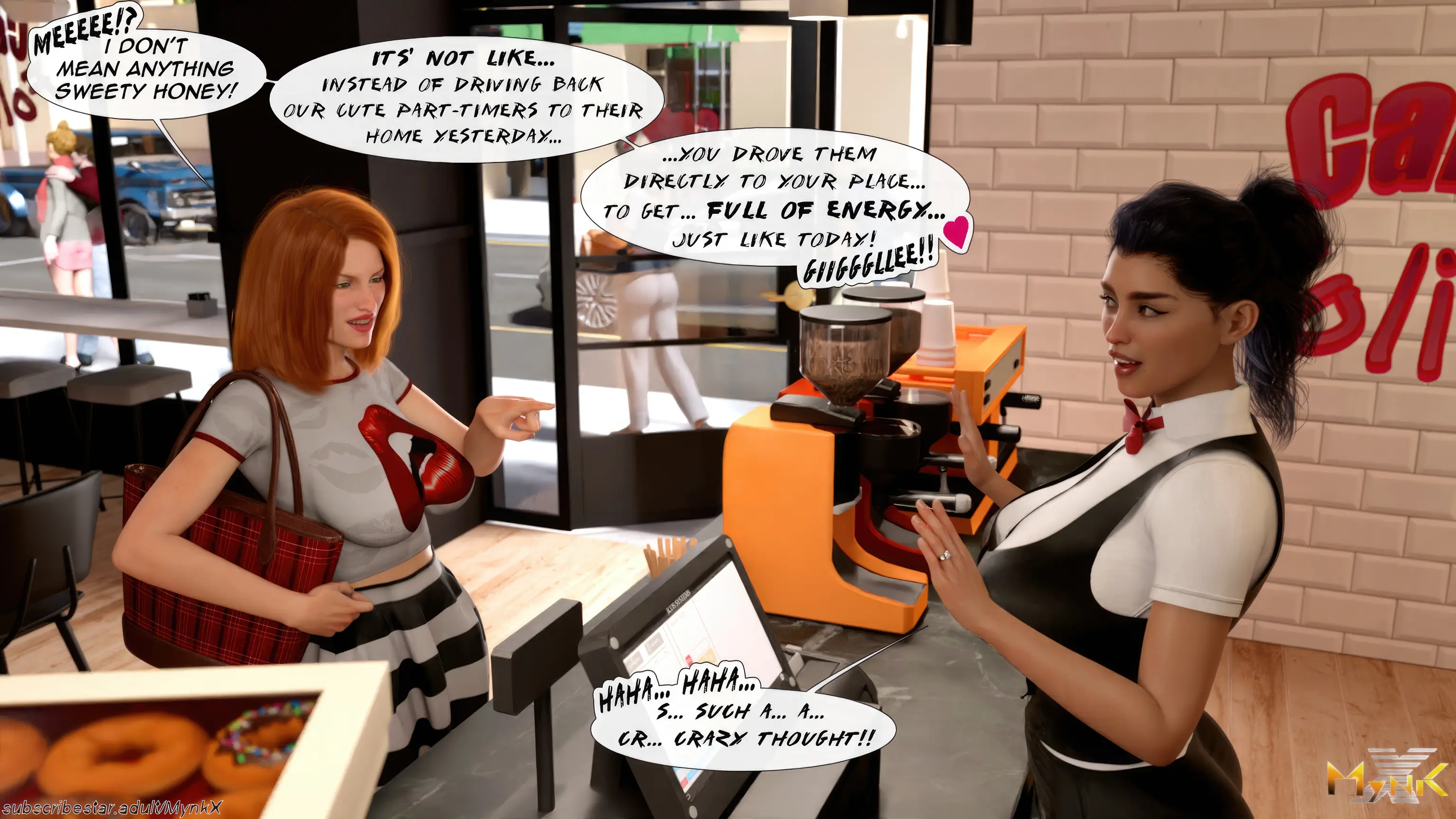 Cafe Folies [Mynk 3DX] - 10 . Cafe Folies - Chapter 10 [Mynk_3DX] - Page 29