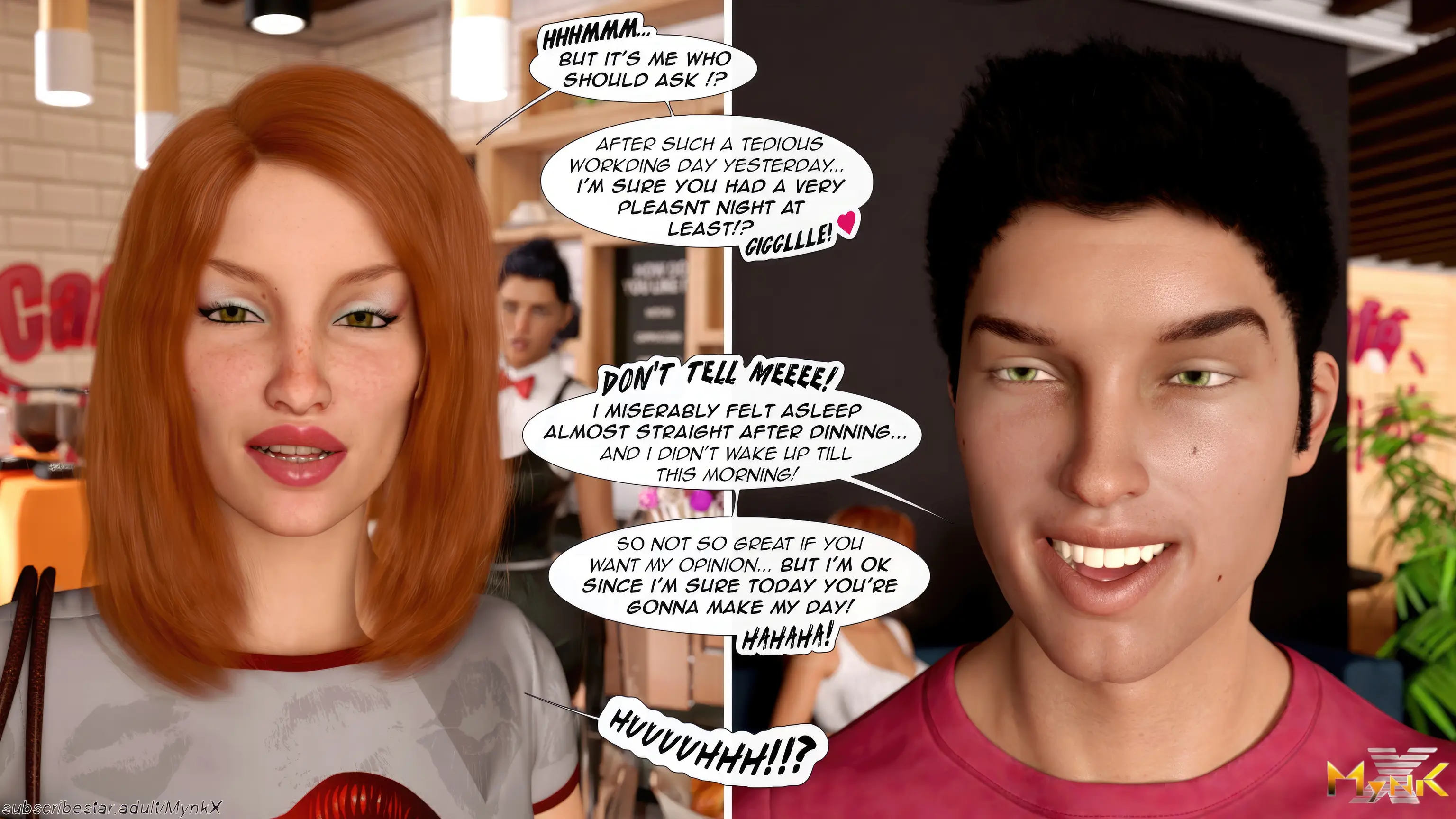 Cafe Folies [Mynk 3DX] - 10 . Cafe Folies - Chapter 10 [Mynk_3DX] - Page 33