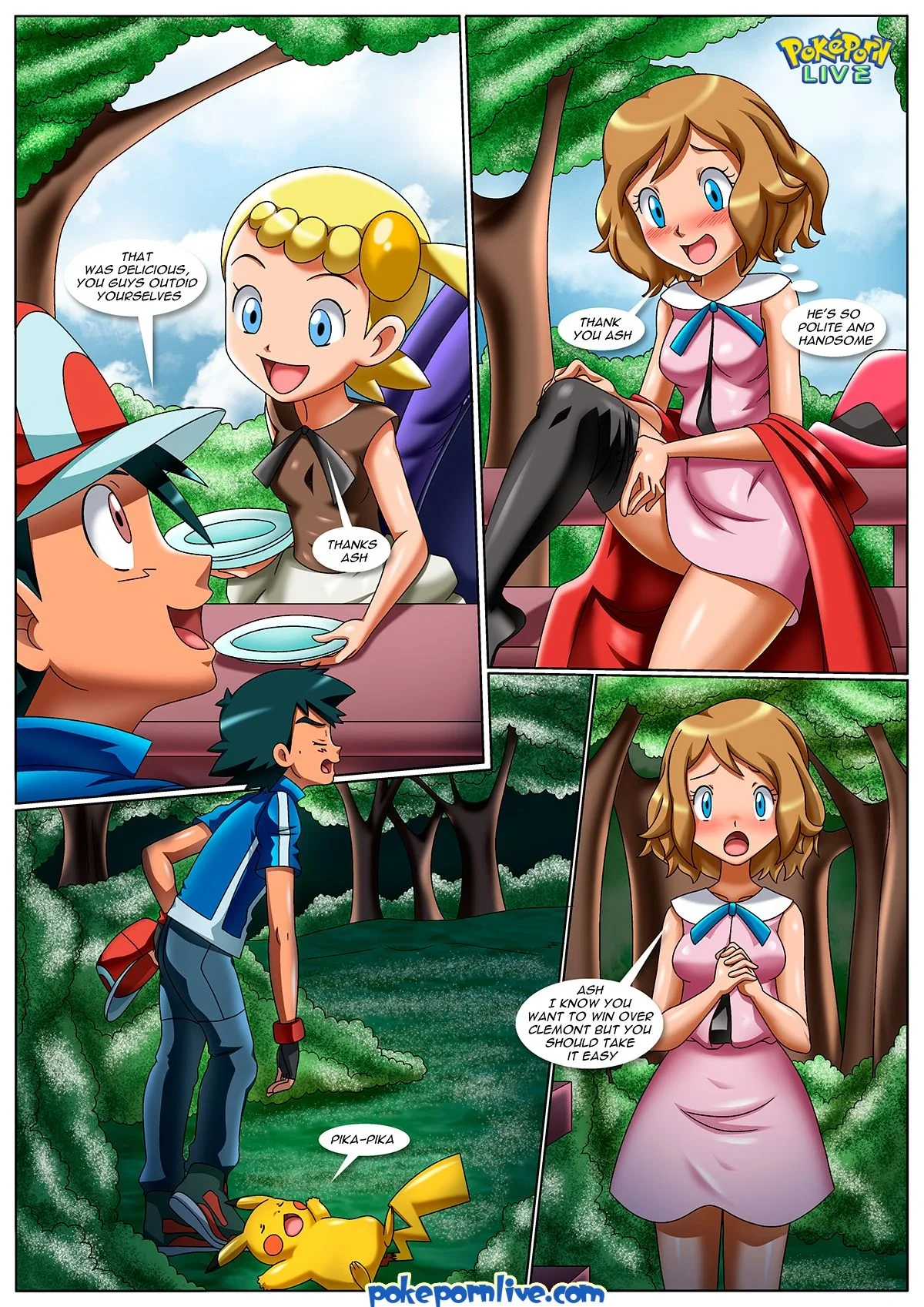 Kalos Threesome (Pokemon) [PalComix] - 1 . Kalos Threesome - (Pokemon) [PalComix] - Page 3
