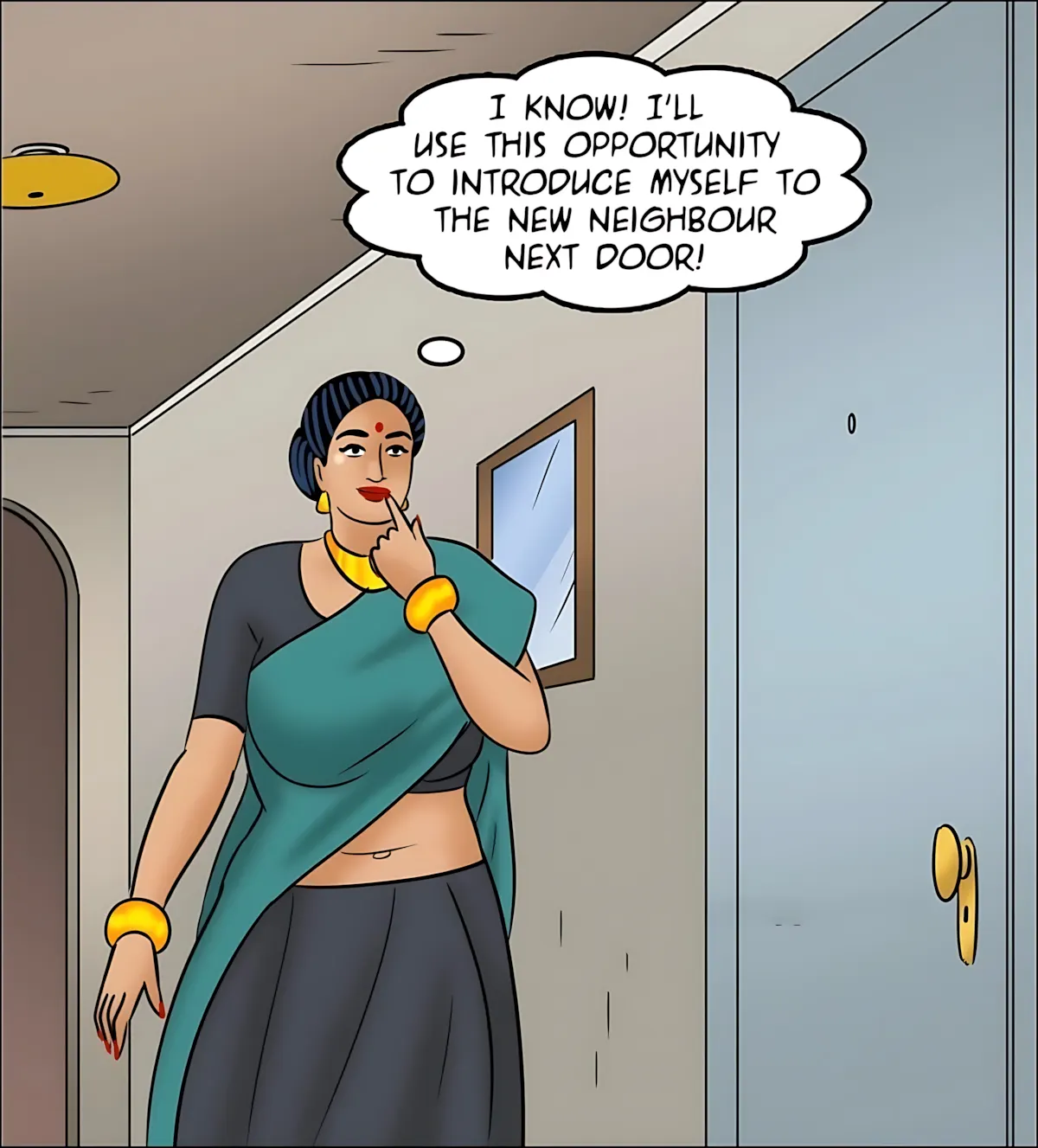 Velamma All Episodes Comics - 124 . Velamma - Episode 124 - Blind Man's Bluff - Page 19