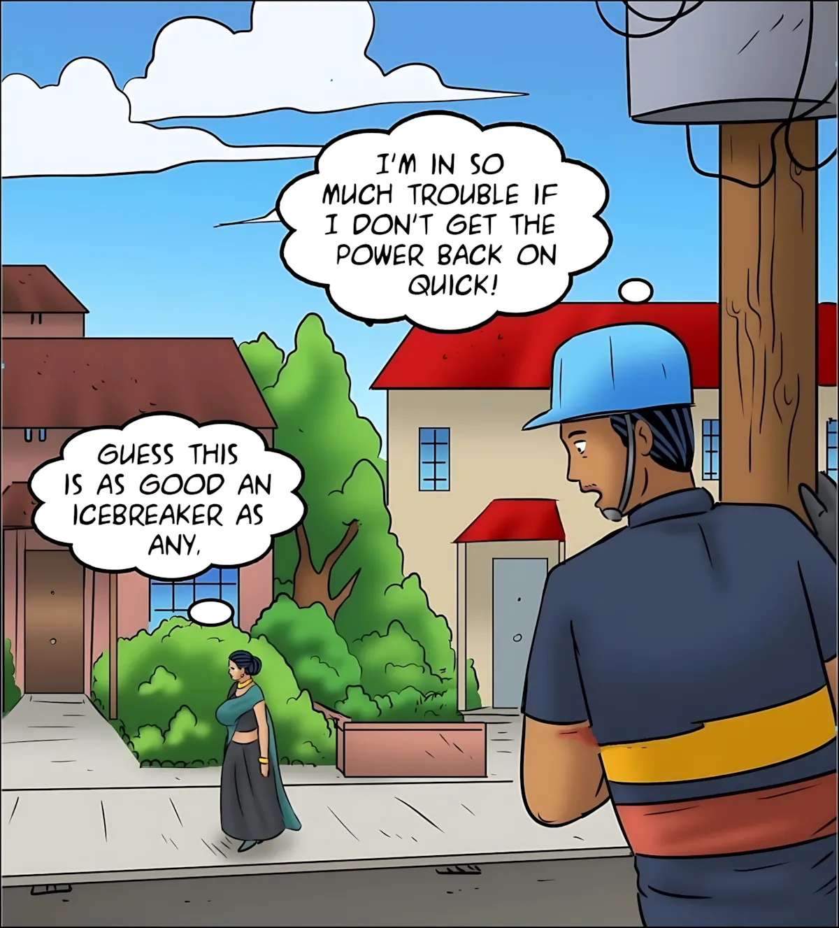Velamma All Episodes Comics - 124 . Velamma - Episode 124 - Blind Man's Bluff - Page 20