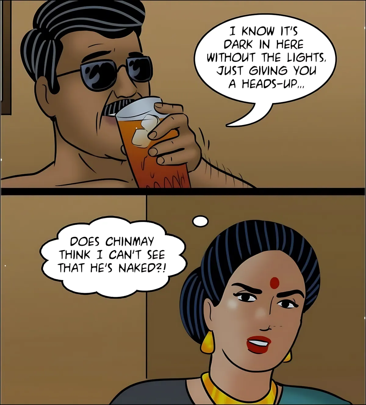 Velamma All Episodes Comics - 124 . Velamma - Episode 124 - Blind Man's Bluff - Page 40