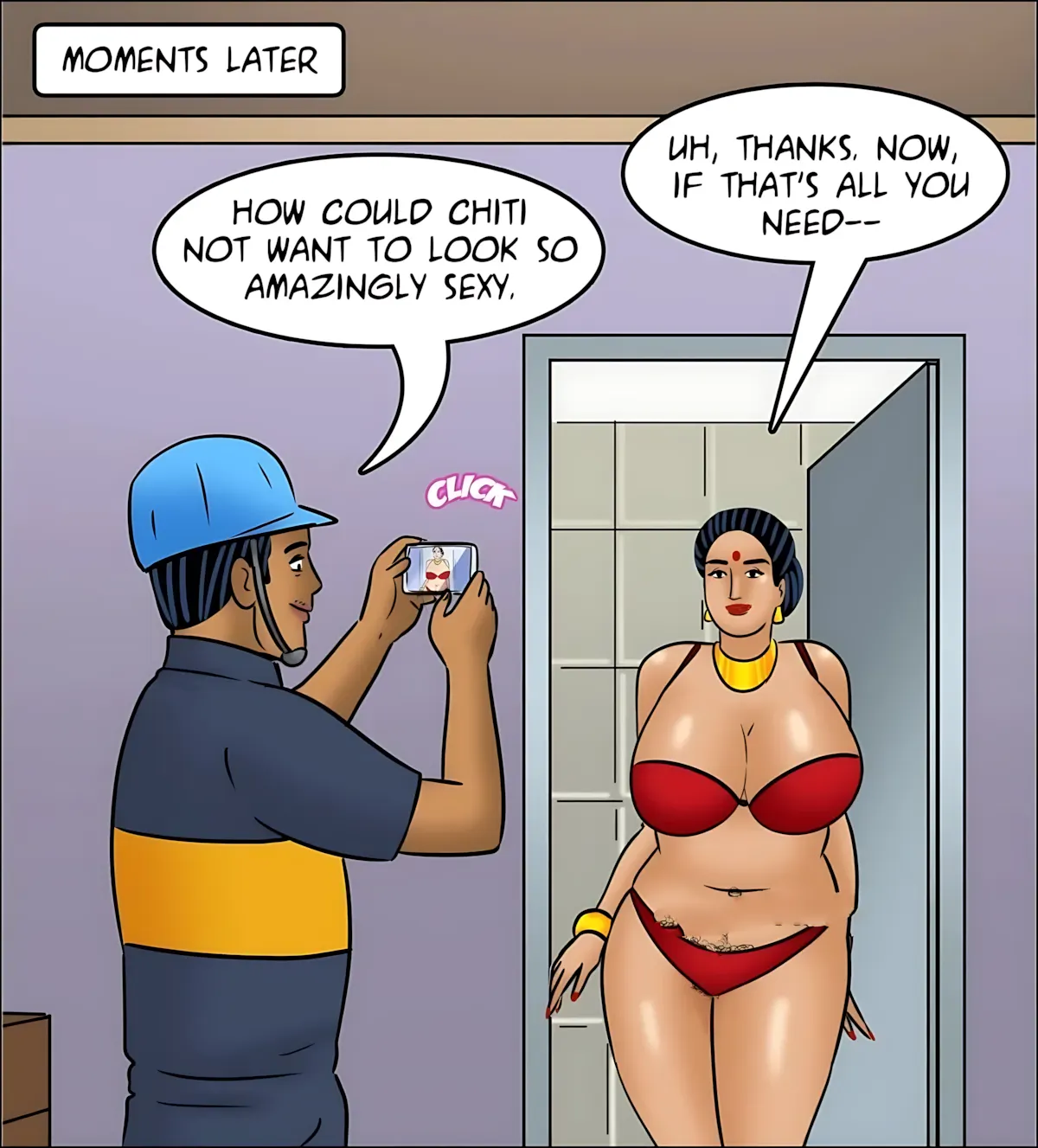 Velamma All Episodes Comics - 124 . Velamma - Episode 124 - Blind Man's Bluff - Page 121