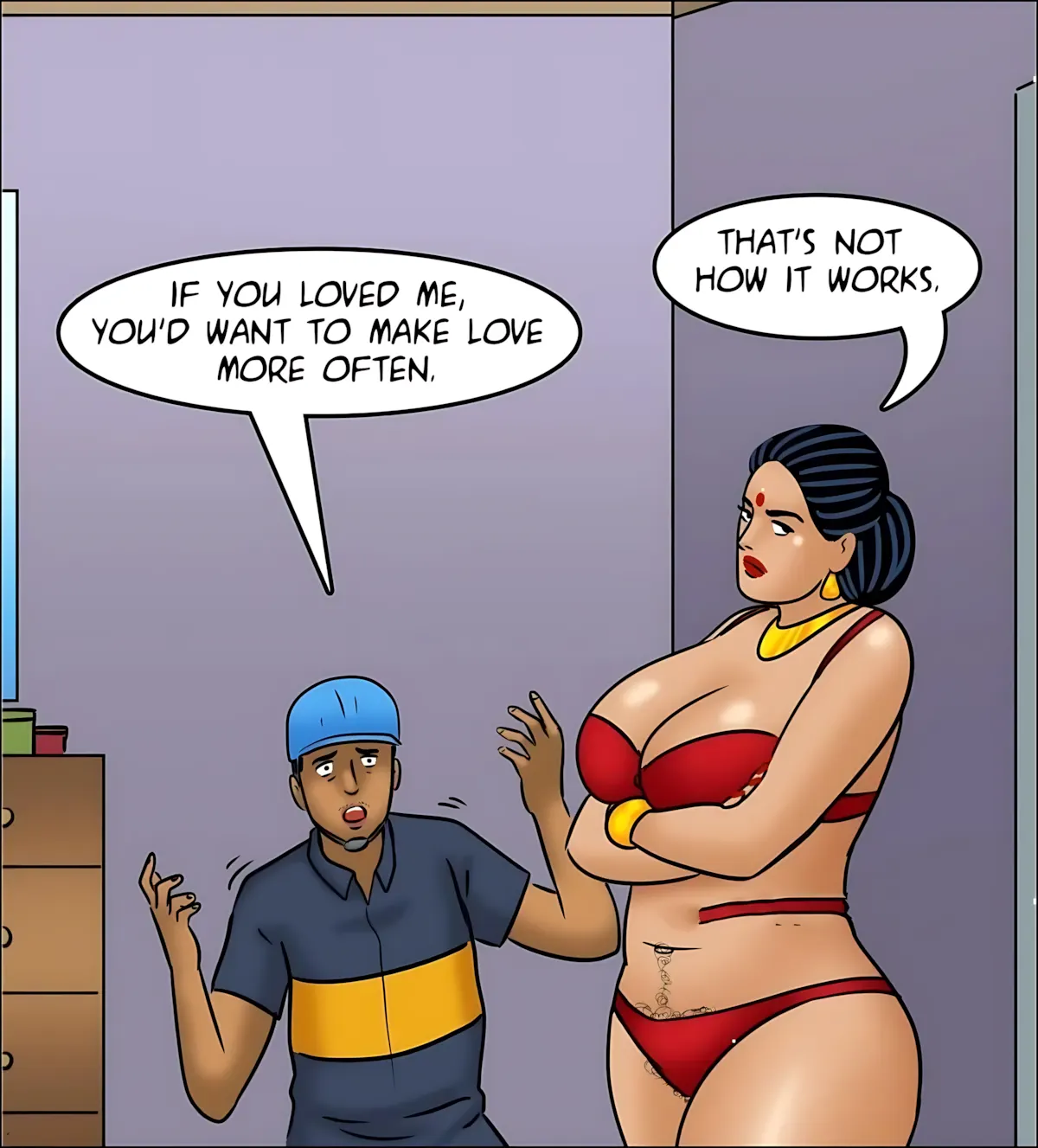 Velamma All Episodes Comics - 124 . Velamma - Episode 124 - Blind Man's Bluff - Page 126