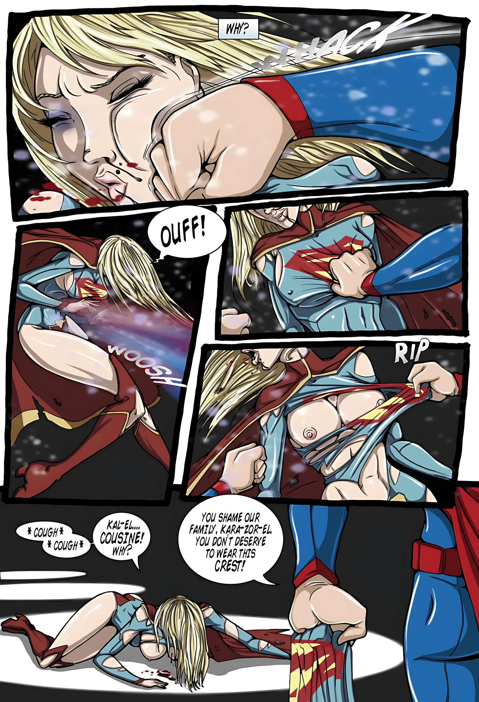 True Injustice – Supergirl (Superman) - 1 . True Injustice - Chapter 1 [Genex] - Page 2