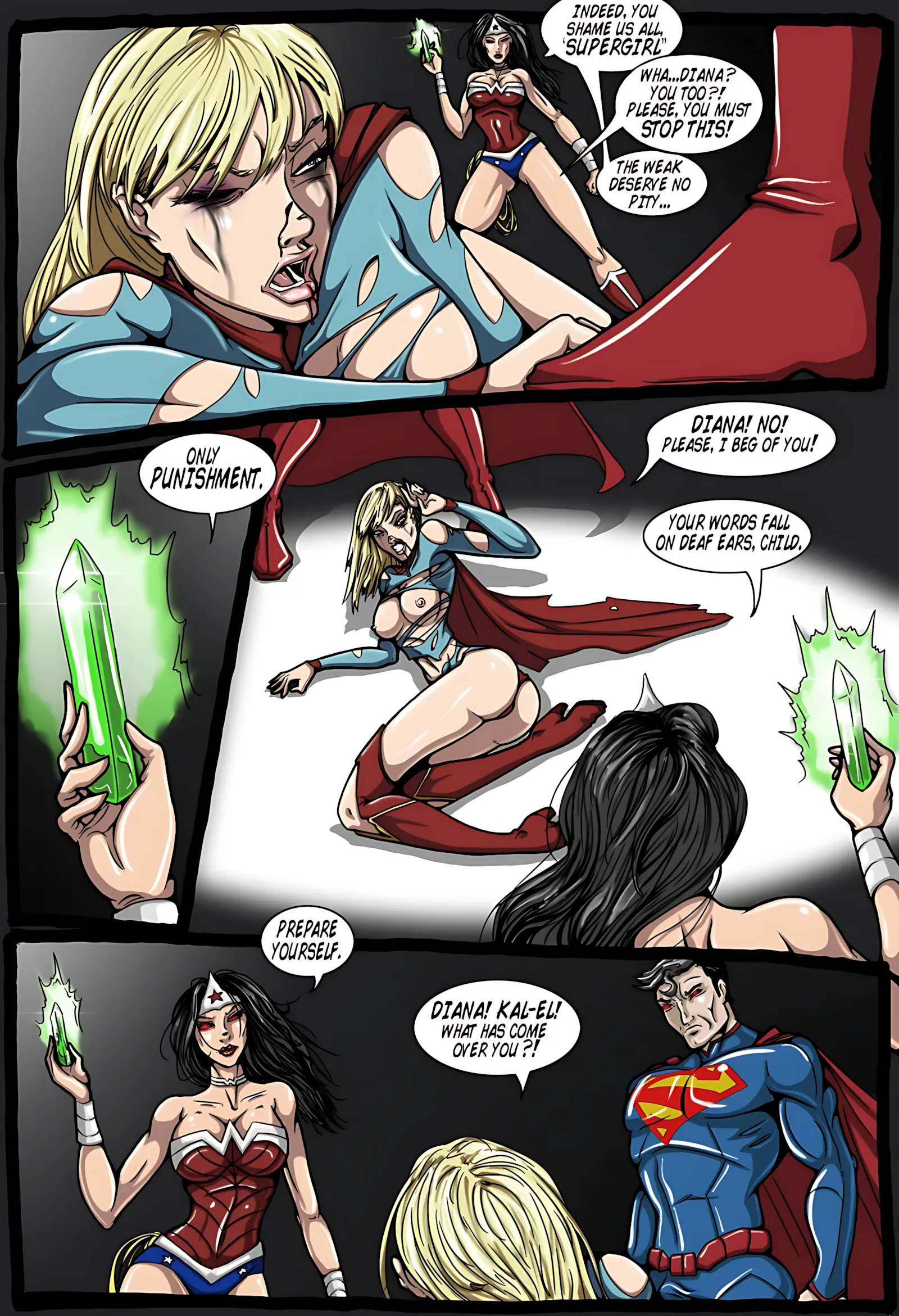 True Injustice – Supergirl (Superman) - 1 . True Injustice - Chapter 1 [Genex] - Page 3