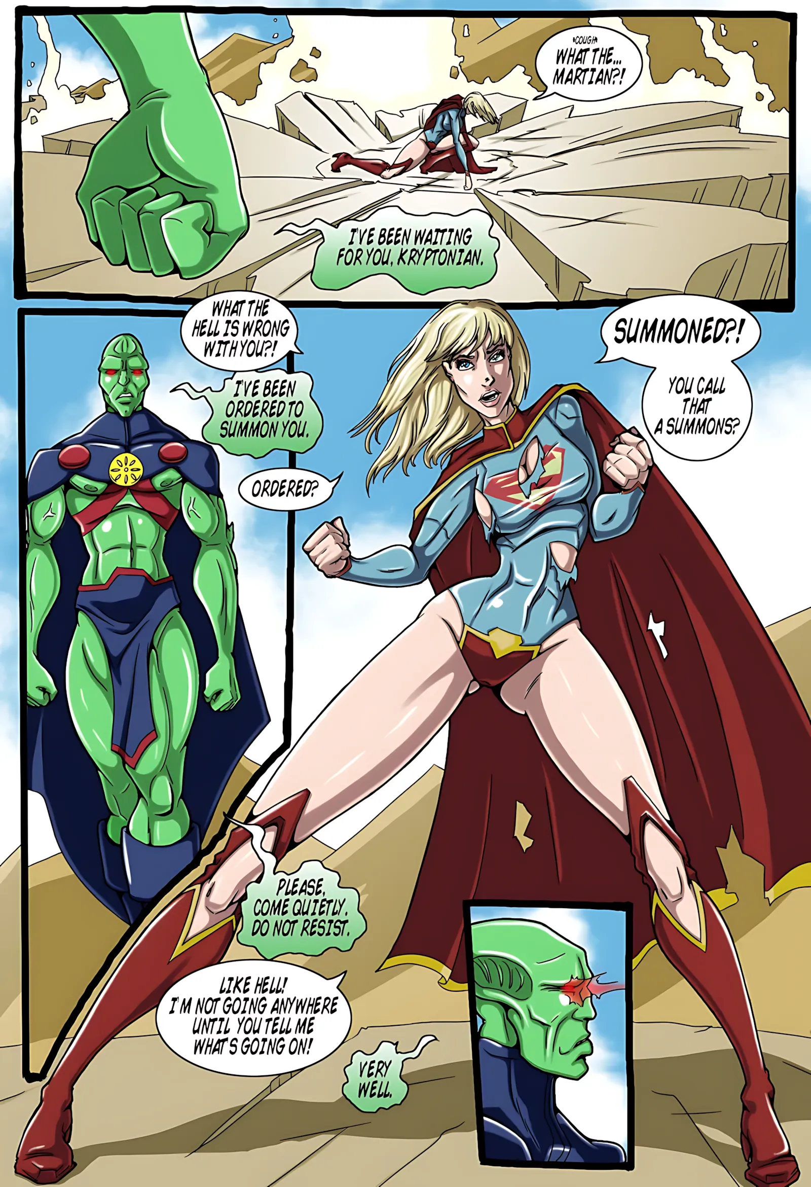 True Injustice – Supergirl (Superman) - 1 . True Injustice - Chapter 1 [Genex] - Page 20