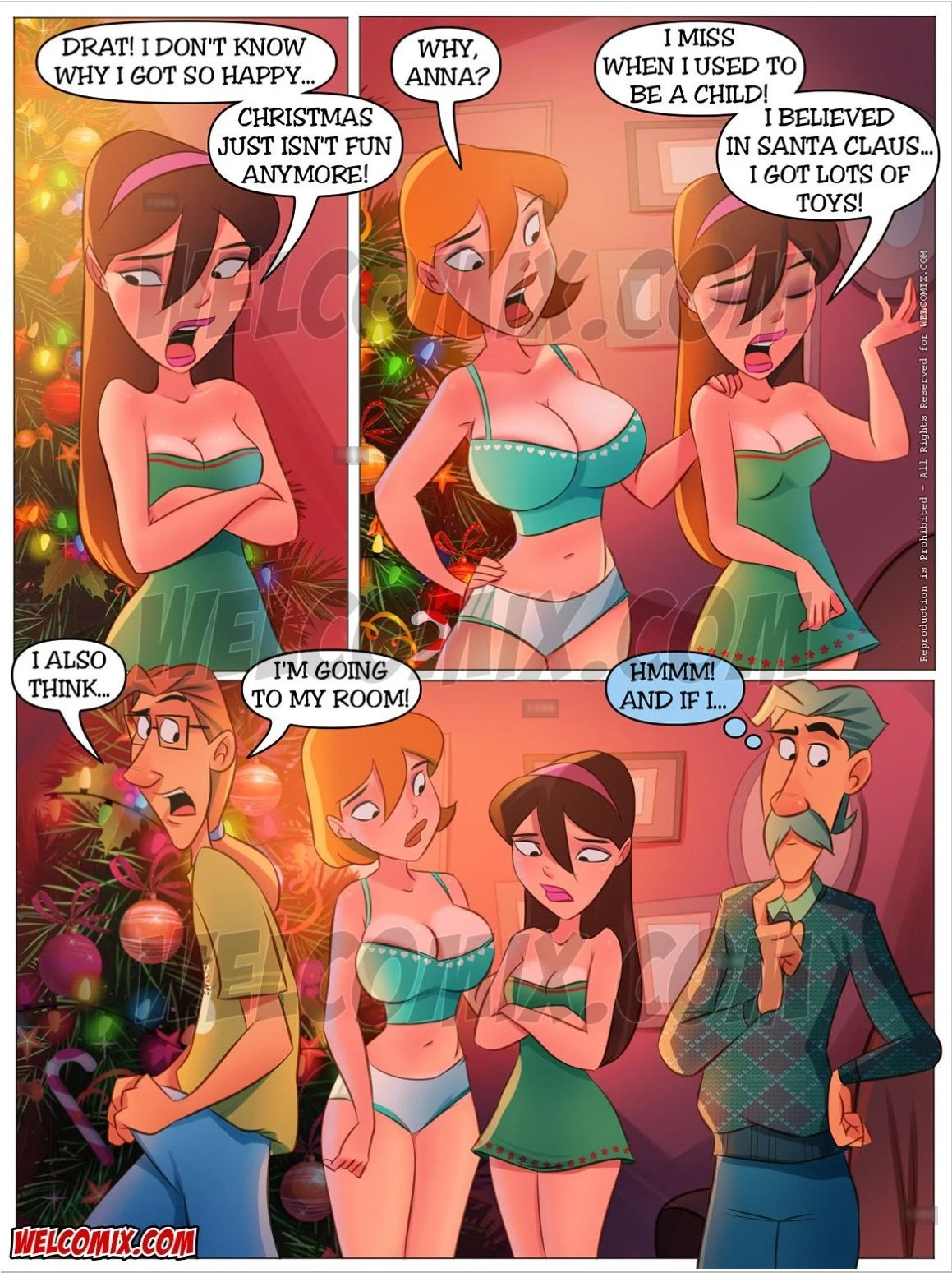 Naughty Fam [WC | TF] - 32 . Naughty Fam - Christmas At The Naughty Home - Chapter 32 [WC - TF] - Page 4