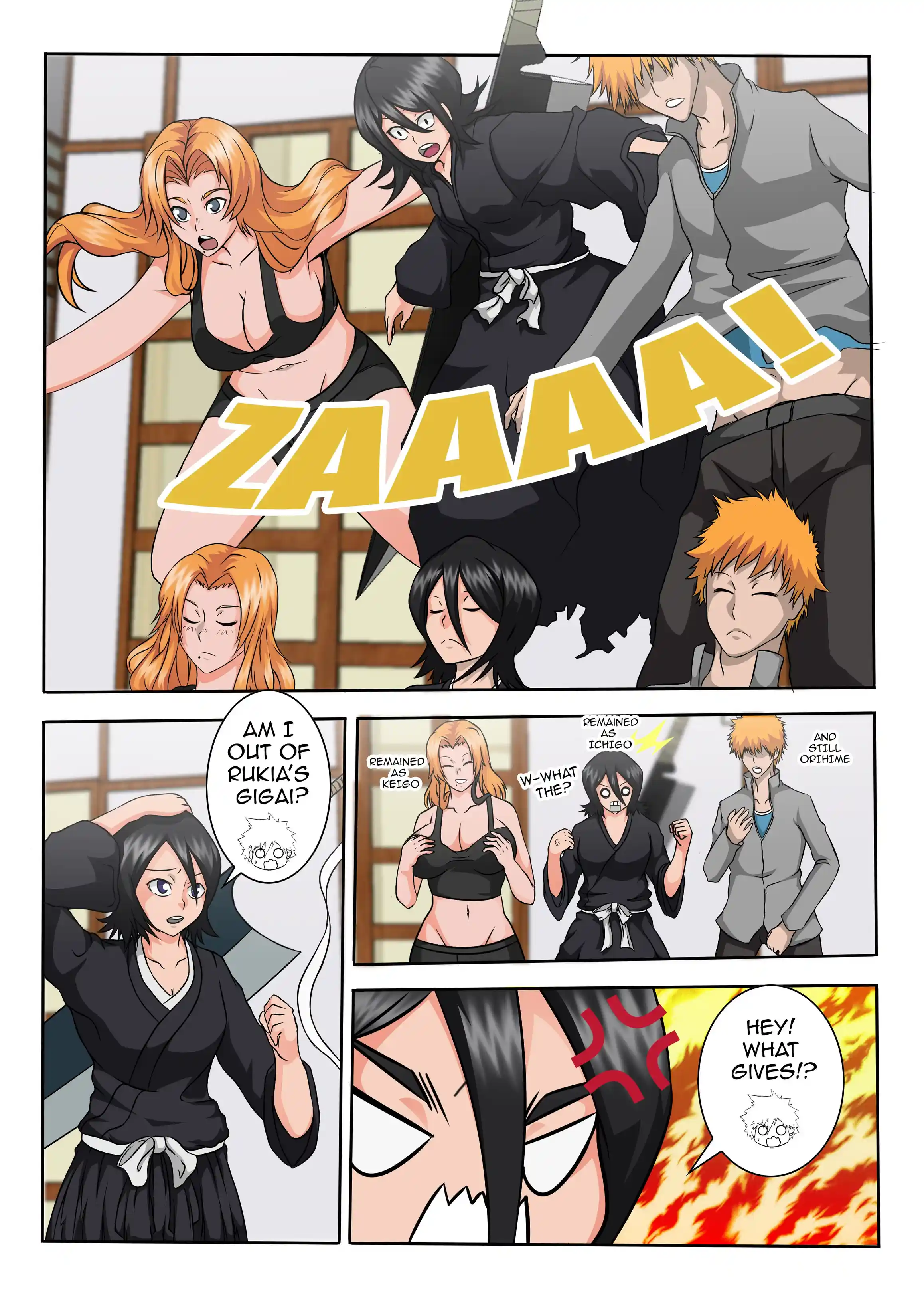A What If Story (Bleach) - 4 . A What If Story - Chapter 4 (Bleach) [TSFSingularity] - Page 16