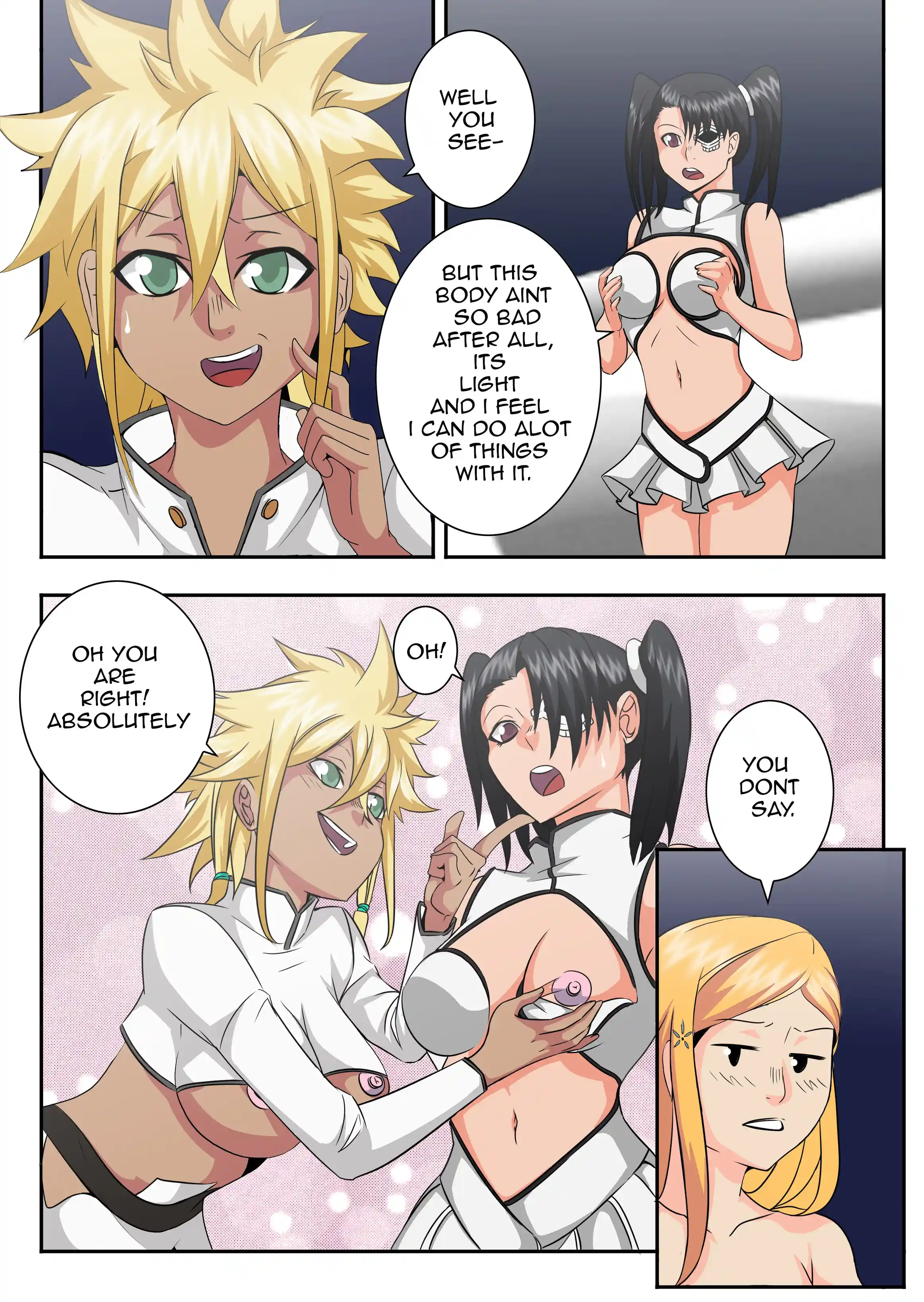 A What If Story (Bleach) - 4 . A What If Story - Chapter 4 (Bleach) [TSFSingularity] - Page 34