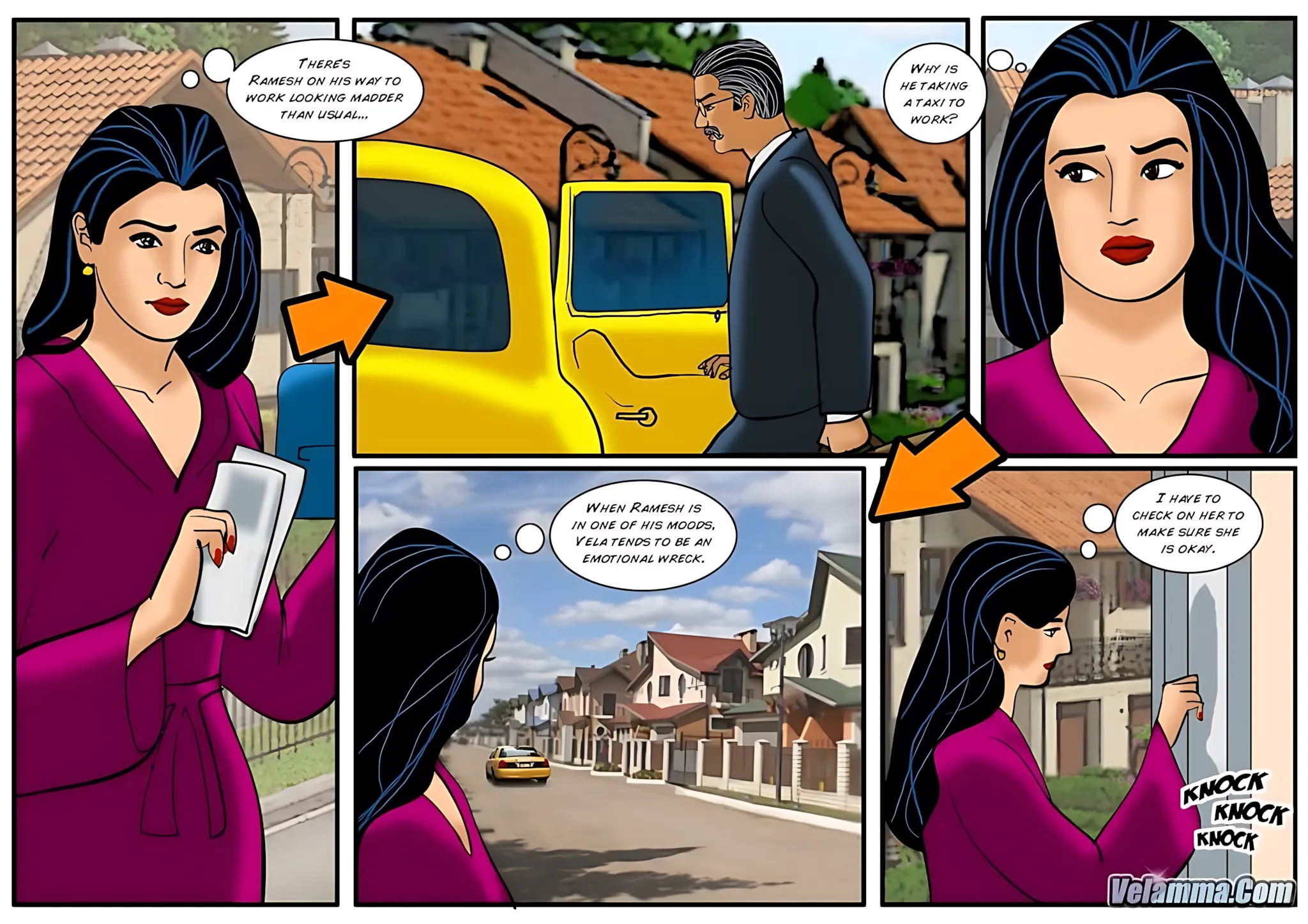 Velamma All Episodes Comics - 42 . Velamma - Episode 42 - Get All Greasy And Dirty At The Mechanics - Page 2