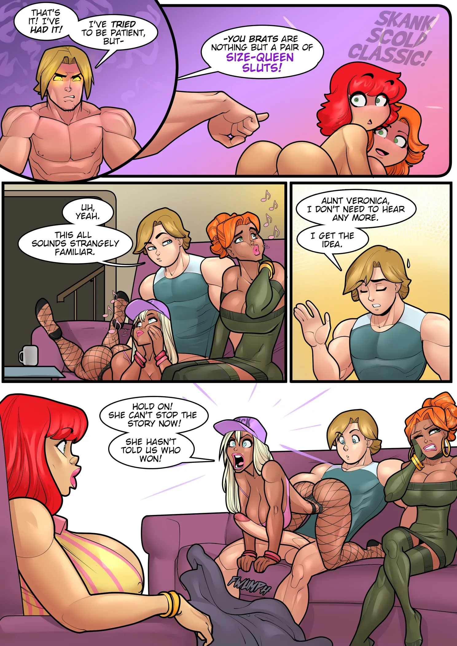 My Mom And Sister Are Size Queen Sluts [Rabies T Lagomorph] - 4 . My Mom And Sister Are Size Queen Sluts - Chapter 4 - Page 29