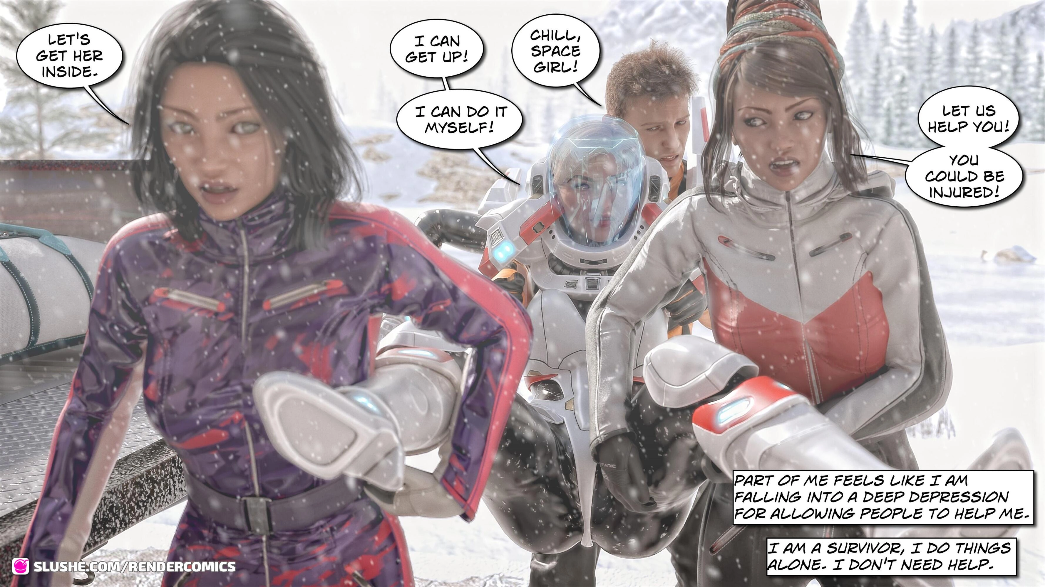 Survivor Frontiers [Rendercomics] - Survivor Frontiers - Page 28