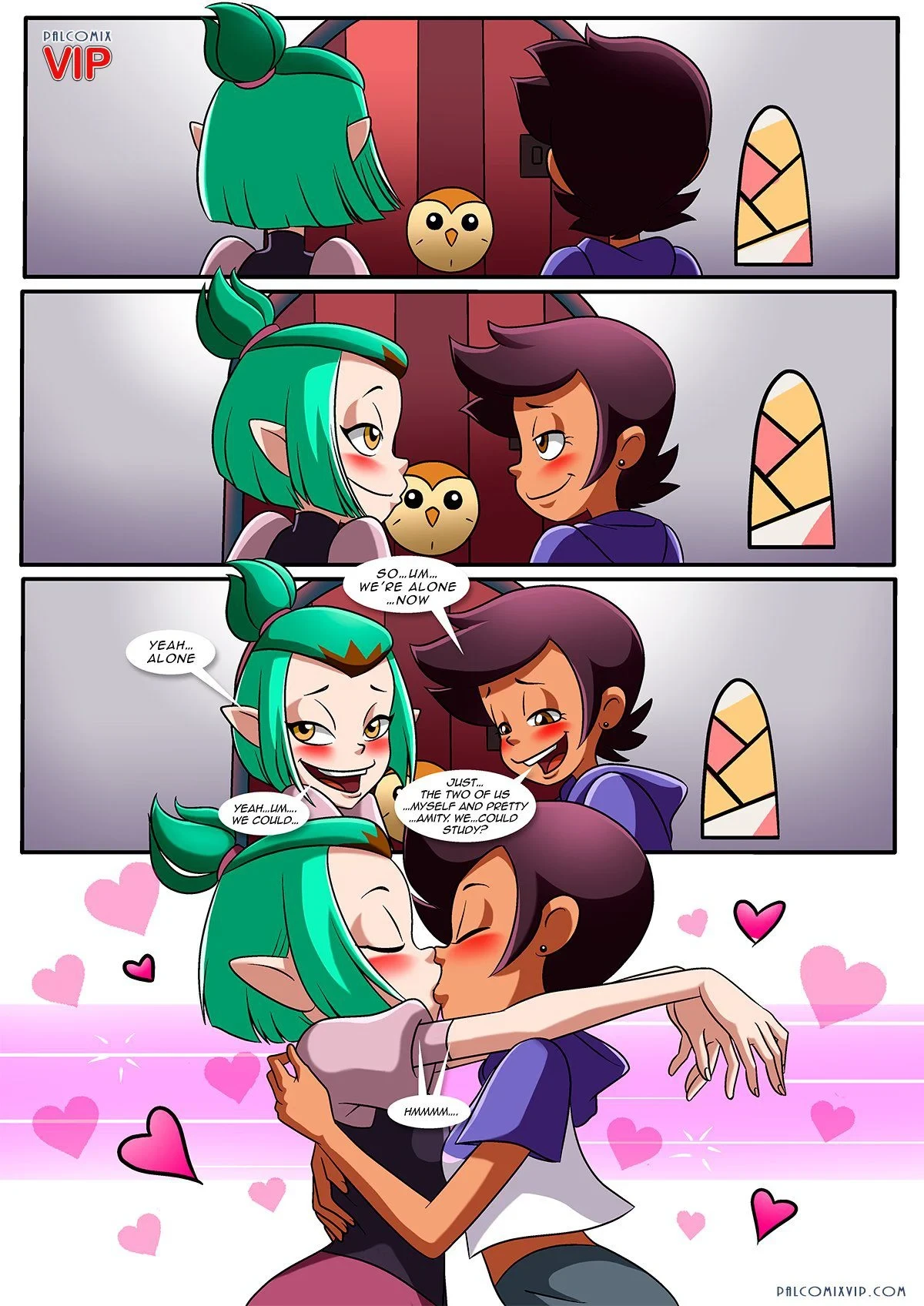 Yuri Newlywed Show (The Owl House) [Palcomix] - 1 . Yuri Newlywed Show - (The Owl House) [Palcomix] - Page 3