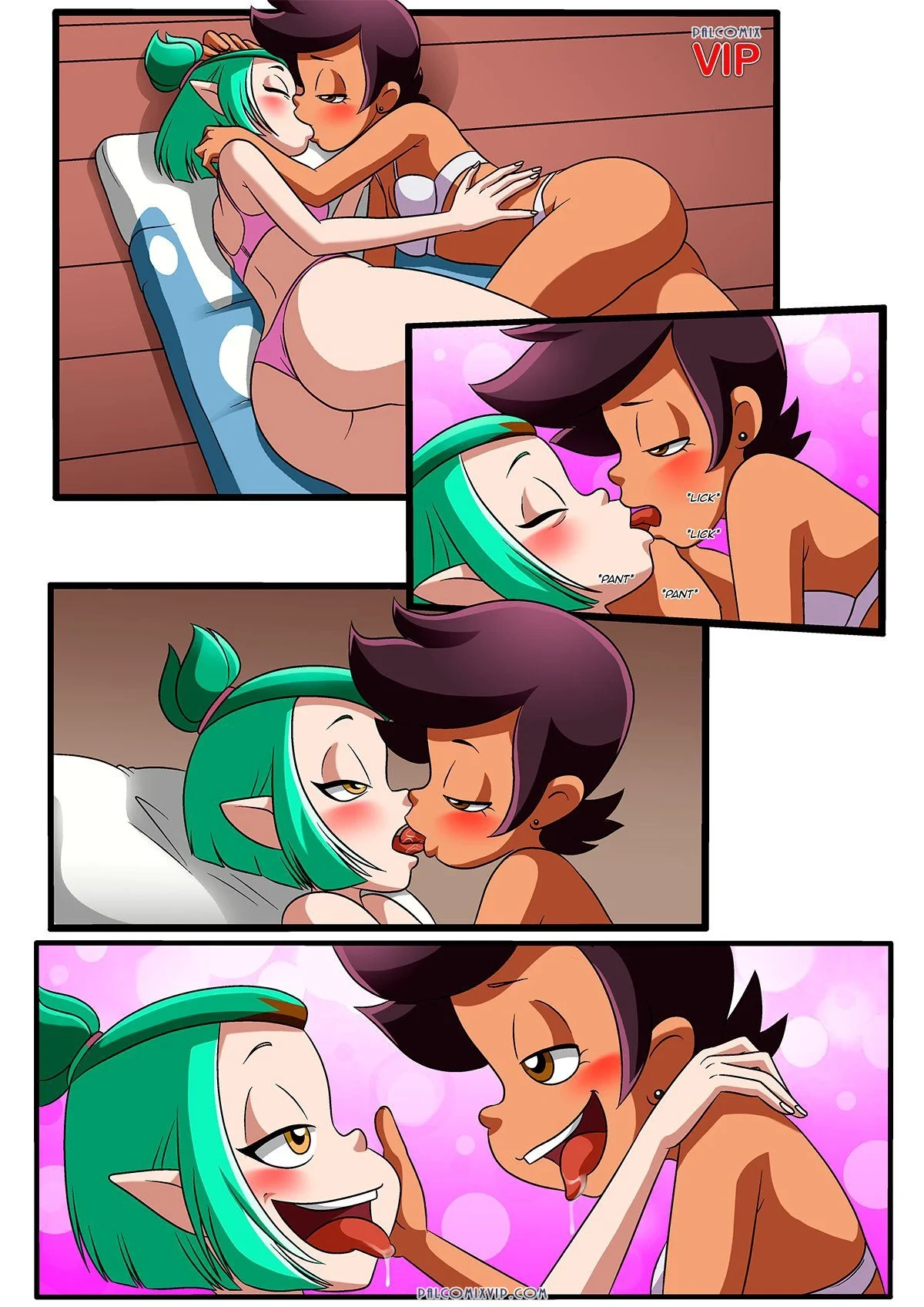 Yuri Newlywed Show (The Owl House) [Palcomix] - 1 . Yuri Newlywed Show - (The Owl House) [Palcomix] - Page 6