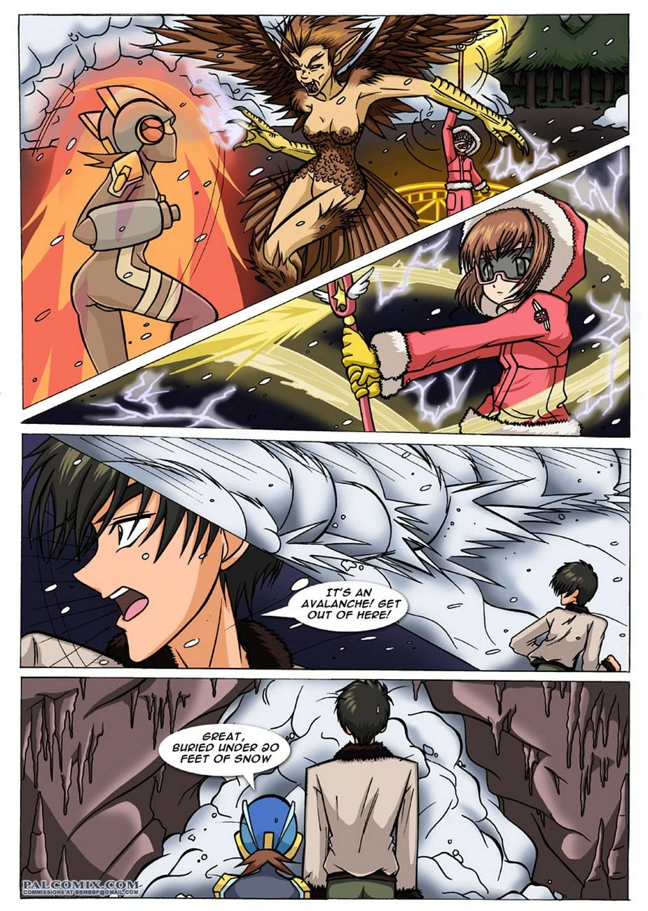 Under The Snow (Mega Man , Cardcaptor Sakura) [Palcomix] - 1 . Under The Snow (Mega Man , Cardcaptor Sakura) [Palcomix] - Page 2