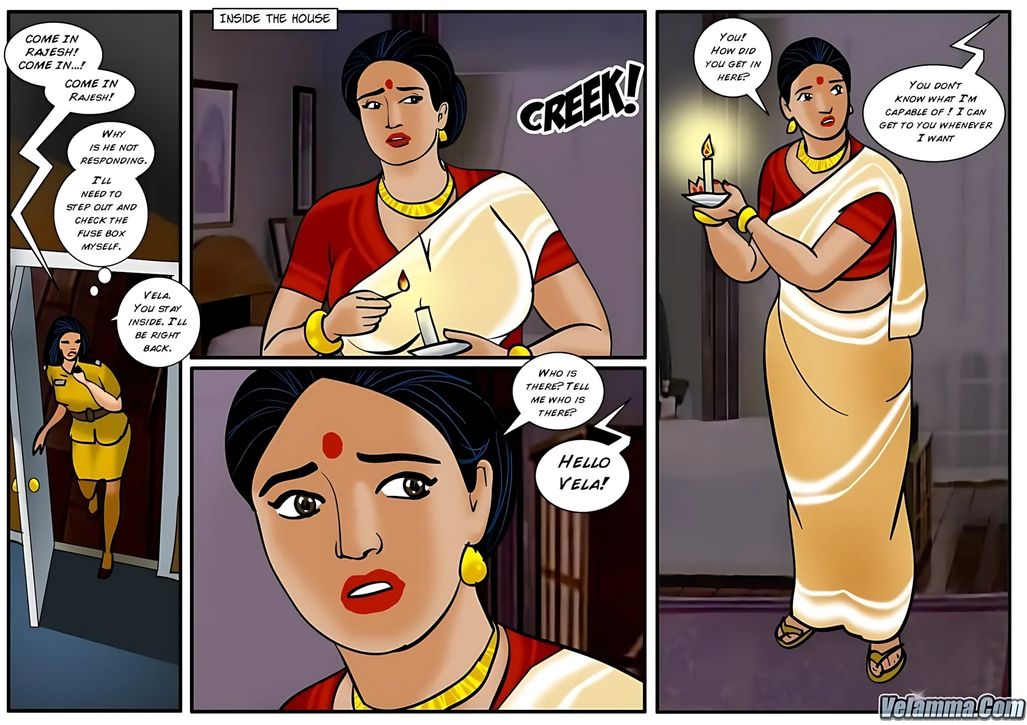 Velamma All Episodes Comics - 17 . Velamma - Episode 17 - The Hunt - Page 8