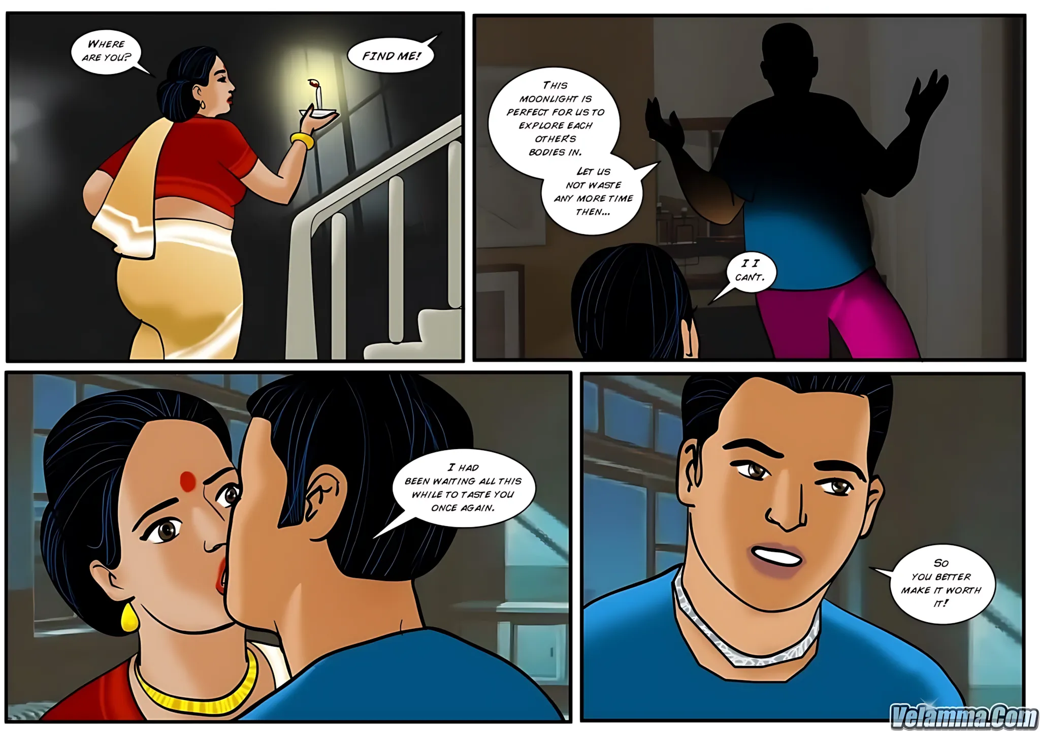 Velamma All Episodes Comics - 17 . Velamma - Episode 17 - The Hunt - Page 9