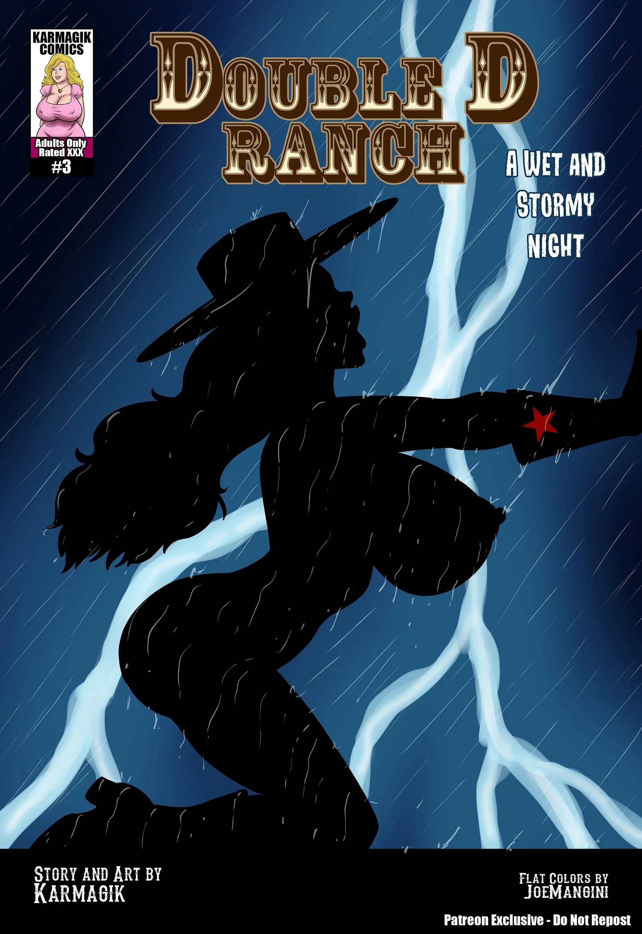 The Cowgirls Of The Double D Ranch [Karmagik] - 2. A Wet And Stormy Night - [Karmagik] - Page 3