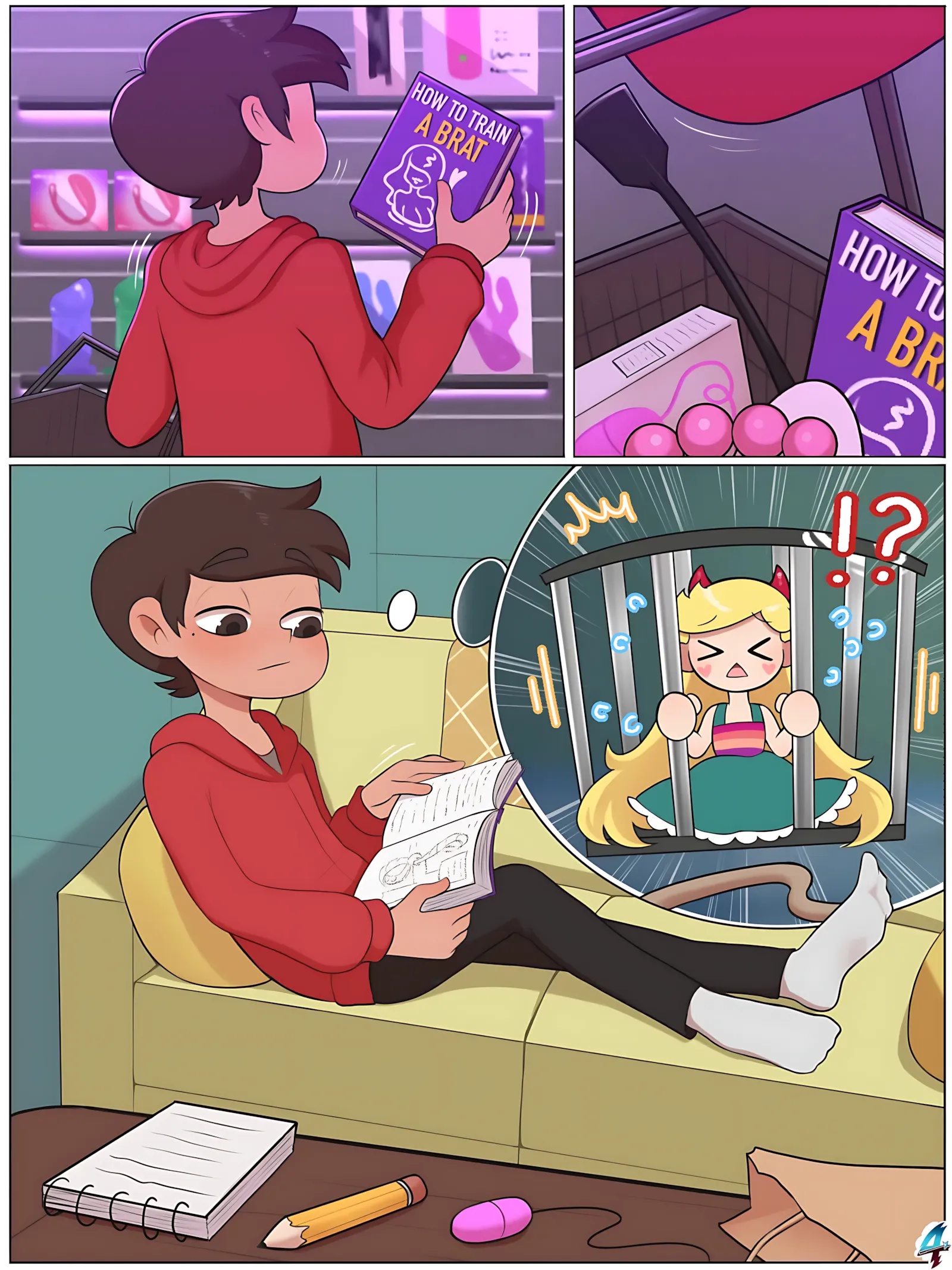 Taming of a Star (Star vs the Forces of Evil) - 1. Taming of a Star - Chapter 1 - Page 5