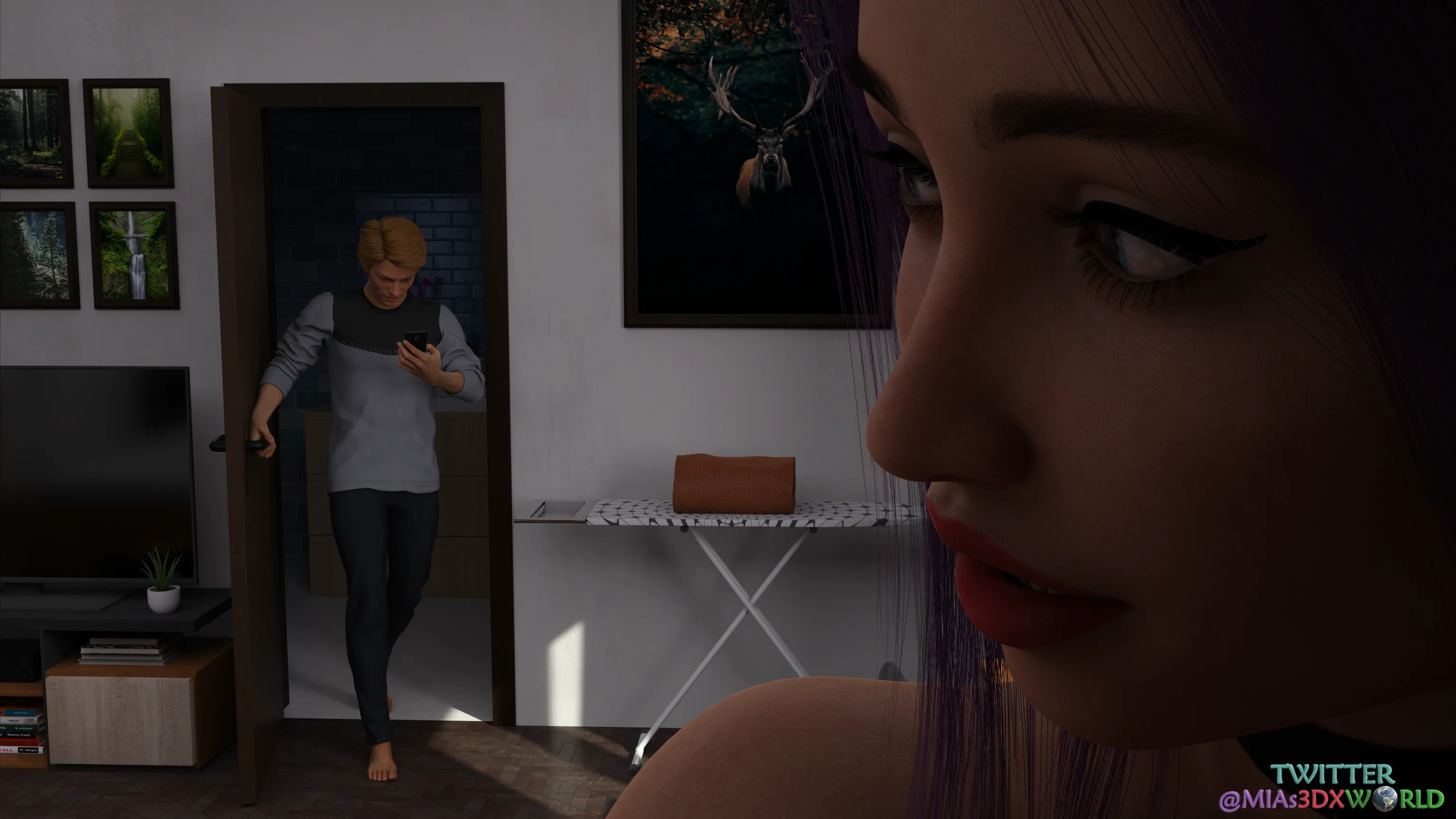 Temptation [MIAs3DXWorld] - 2 . Temptation - Chapter 2 - Page 61
