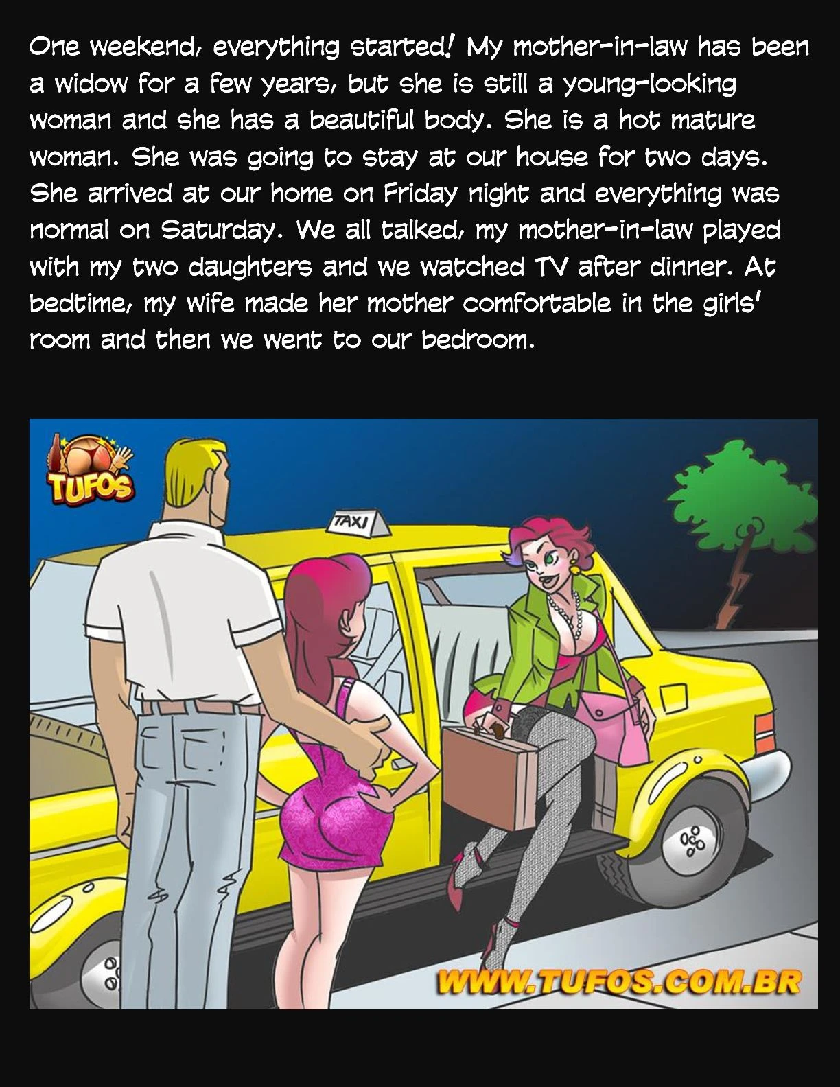 Animated Tales [WC | TF] - I FUCKED MY MOTHER-IN-LAW IN FRONT OF MY WIFE - Page 2