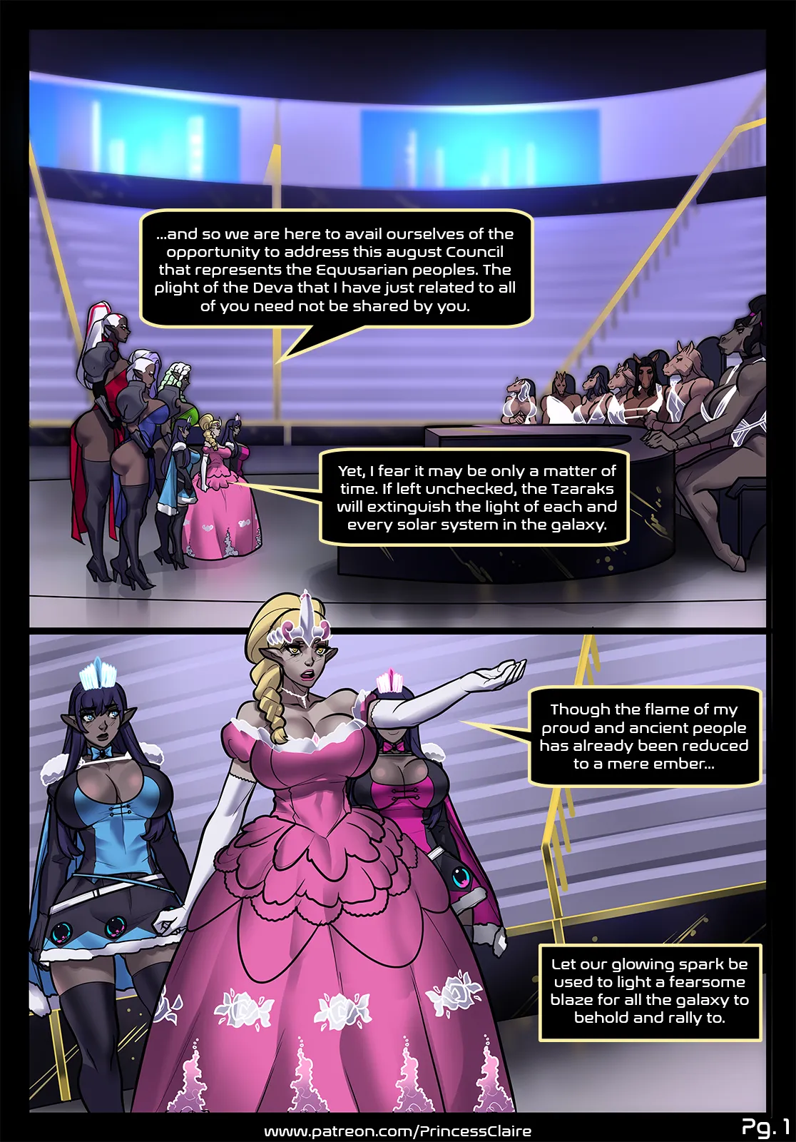 Princess Claire – A Royal Endowment - 4 . Princess Claire - Chapter 4 [Pop-lee] - Page 33