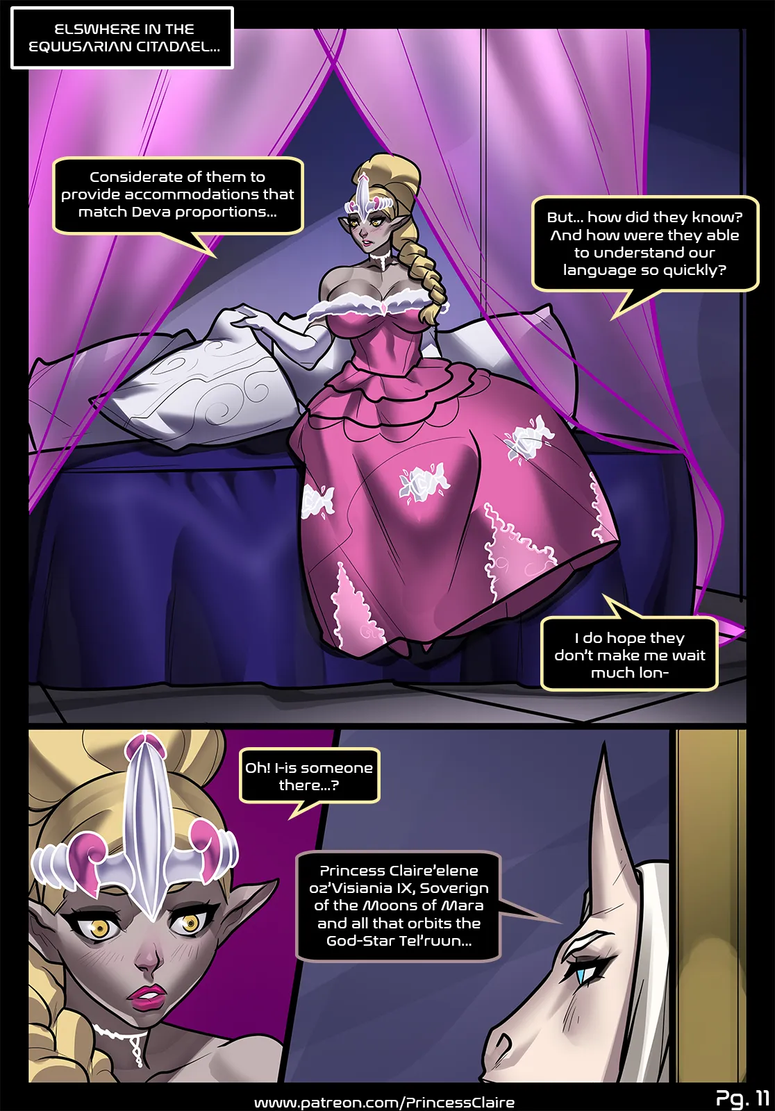 Princess Claire – A Royal Endowment - 4 . Princess Claire - Chapter 4 [Pop-lee] - Page 43