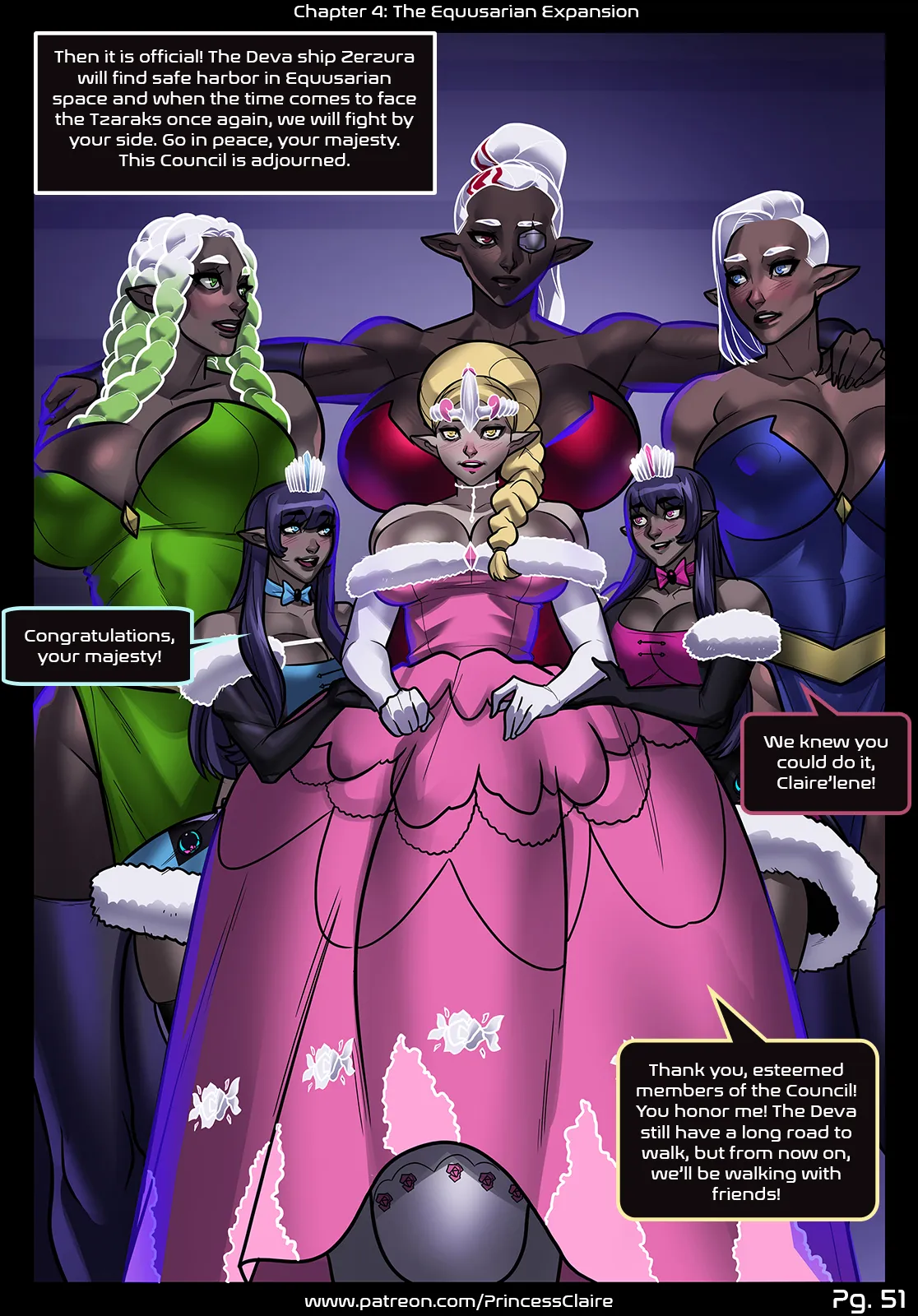 Princess Claire – A Royal Endowment - 4 . Princess Claire - Chapter 4 [Pop-lee] - Page 82