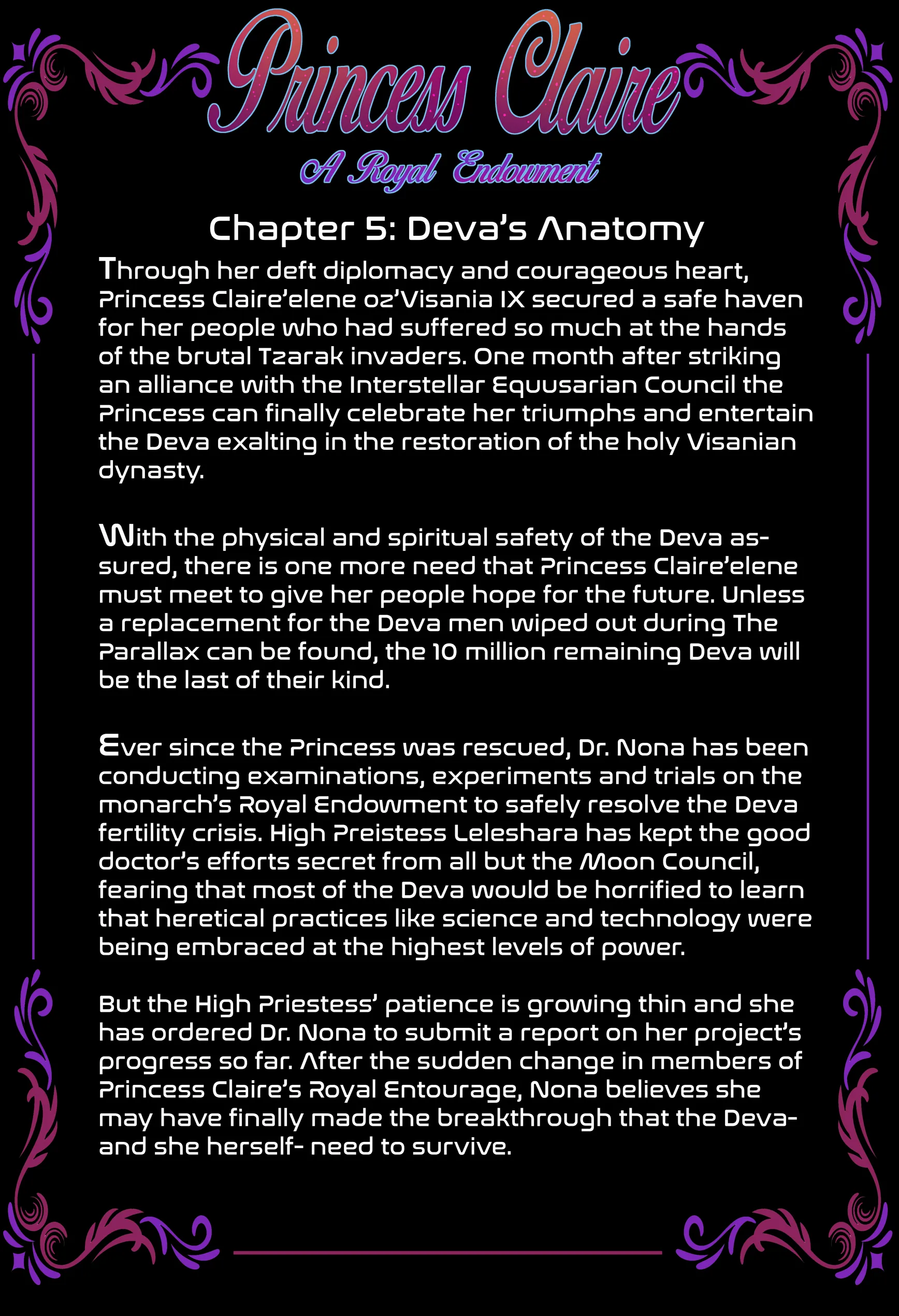Princess Claire – A Royal Endowment - 4 . Princess Claire - Chapter 4 [Pop-lee] - Page 84