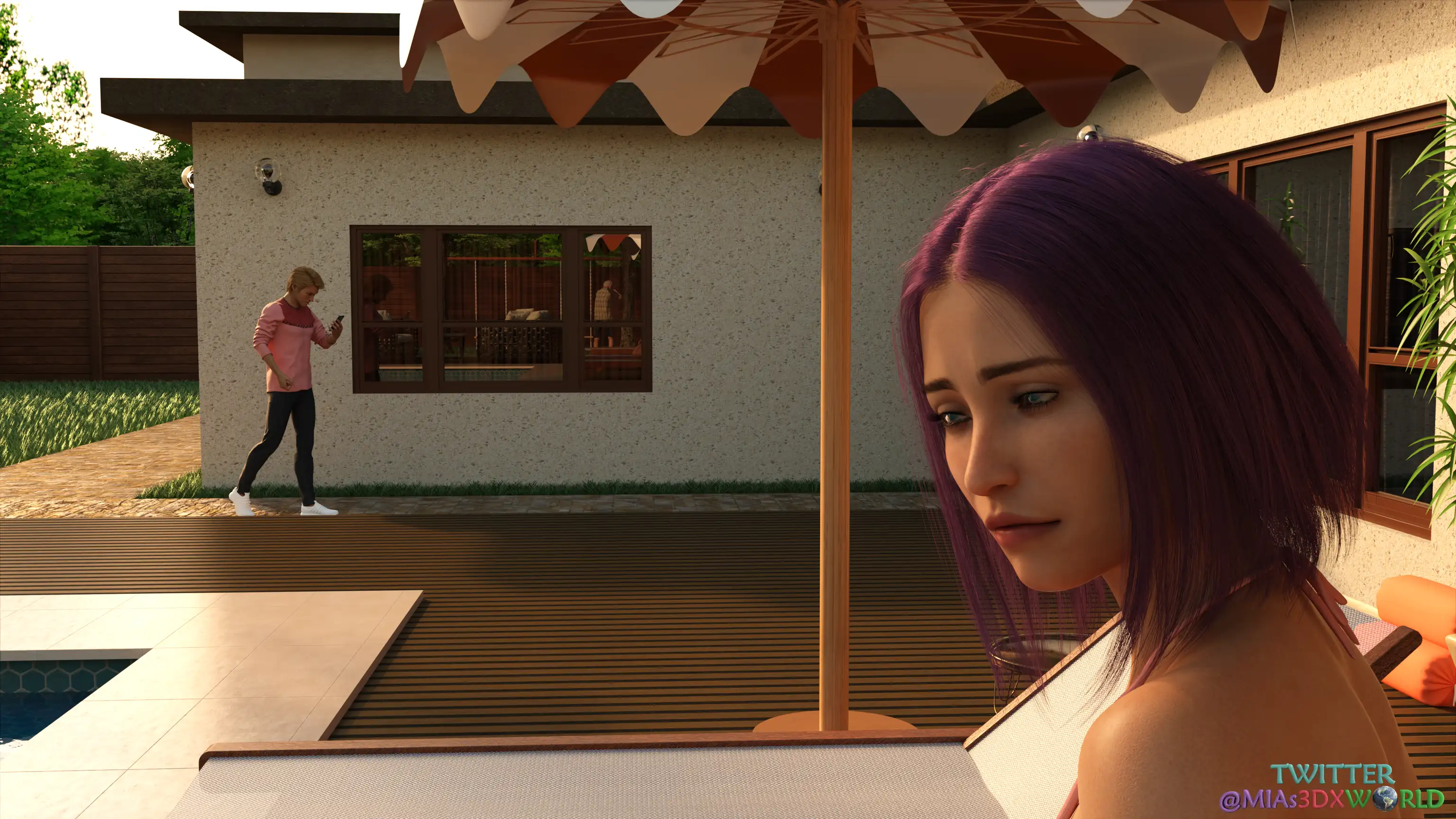 Temptation [MIAs3DXWorld] - 3.2 . Temptation - Chapter 3 - Part 2 - Page 54