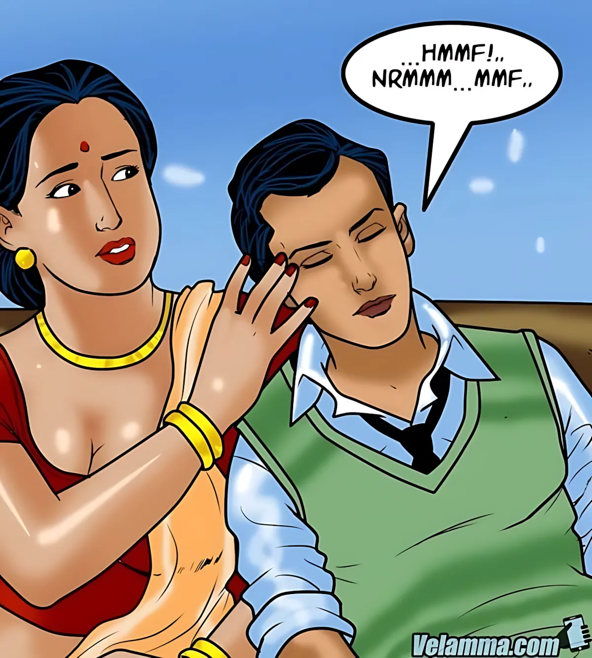 Velamma All Episodes Comics - 55 . Velamma - Episode 55 - Monsoon Poon - Page 5