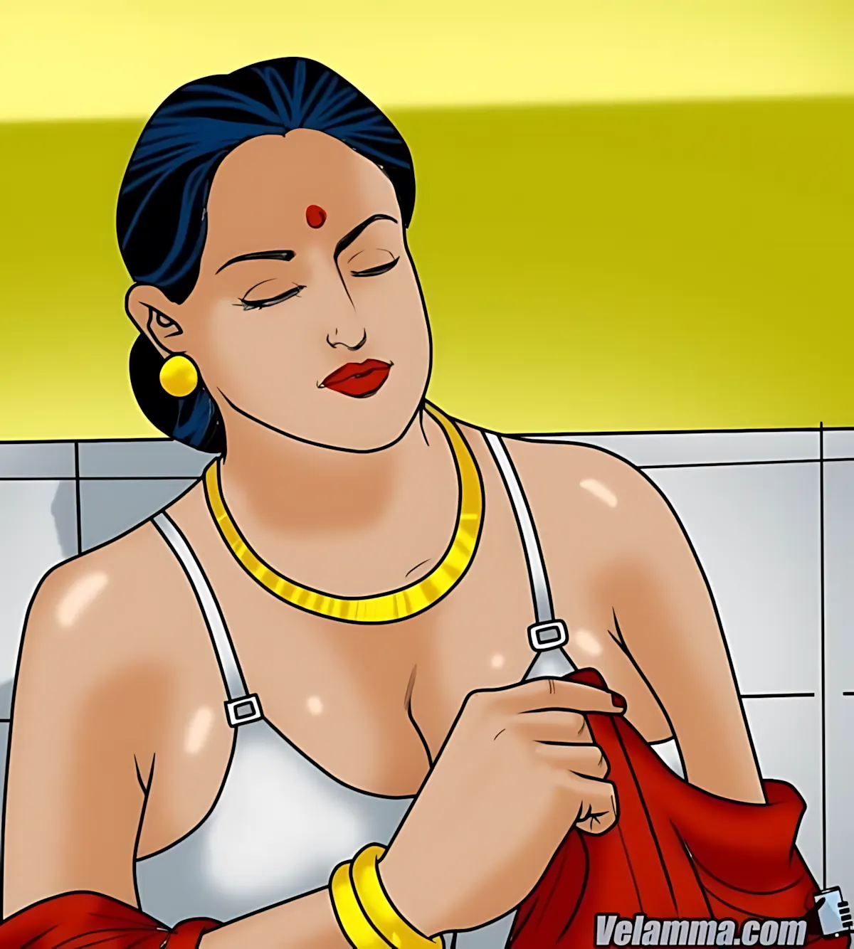 Velamma All Episodes Comics - 55 . Velamma - Episode 55 - Monsoon Poon - Page 32
